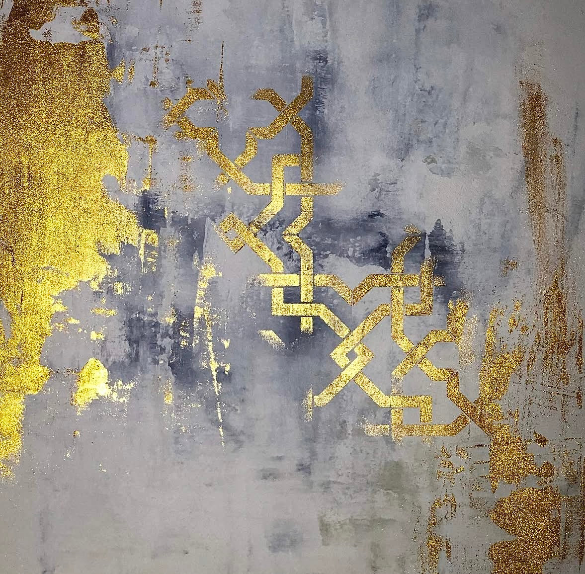 Create a unique geometric interior design with DFA stencil Geometry 0.3-1 mm (G00003)