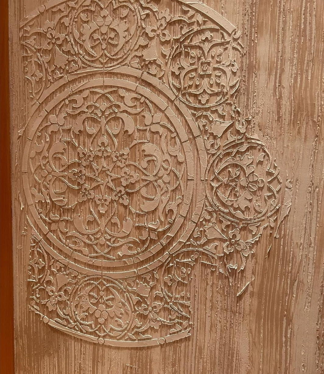 Add charm to walls with DFA Stencil Round Pattern 0.3-1mm (C00014)