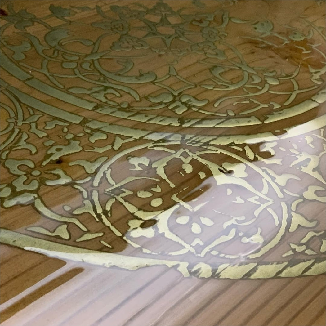 Set of stencils DFA wall decor (Eastern 21 + Round 14) for plaster and paint 0.3-1 mm (N00135)
