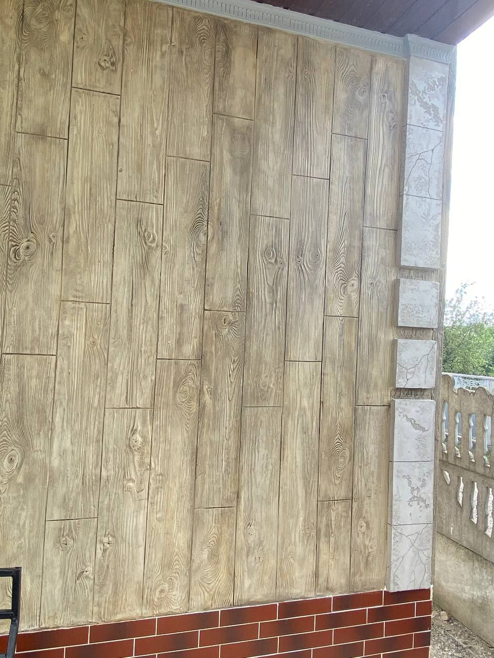 Set of matrices for decoration Wood 5 + end + separating oil W00032