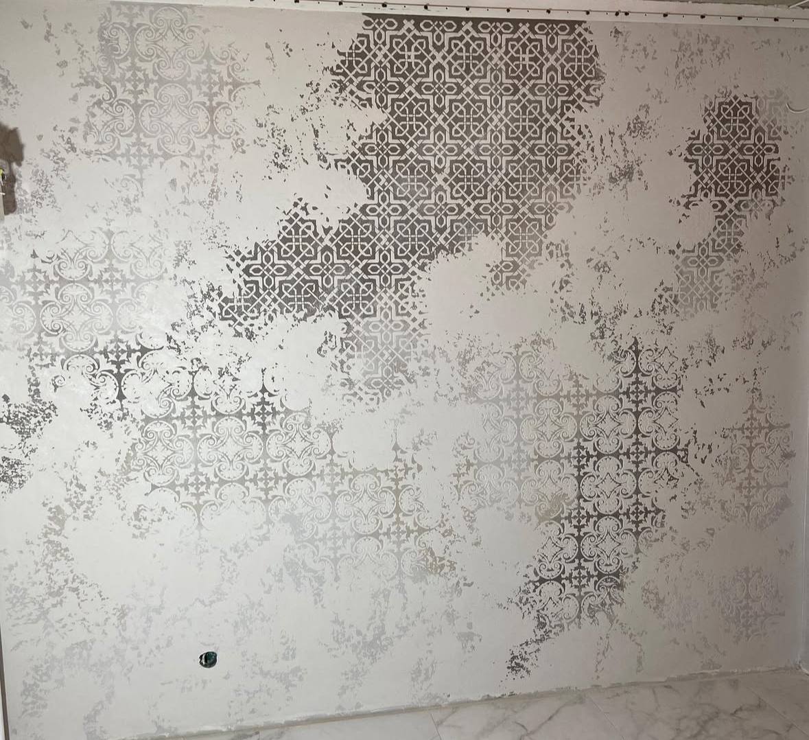 Your interior is your art: DFA stencil with geometric patterns 0.3-1 mm (G00018)