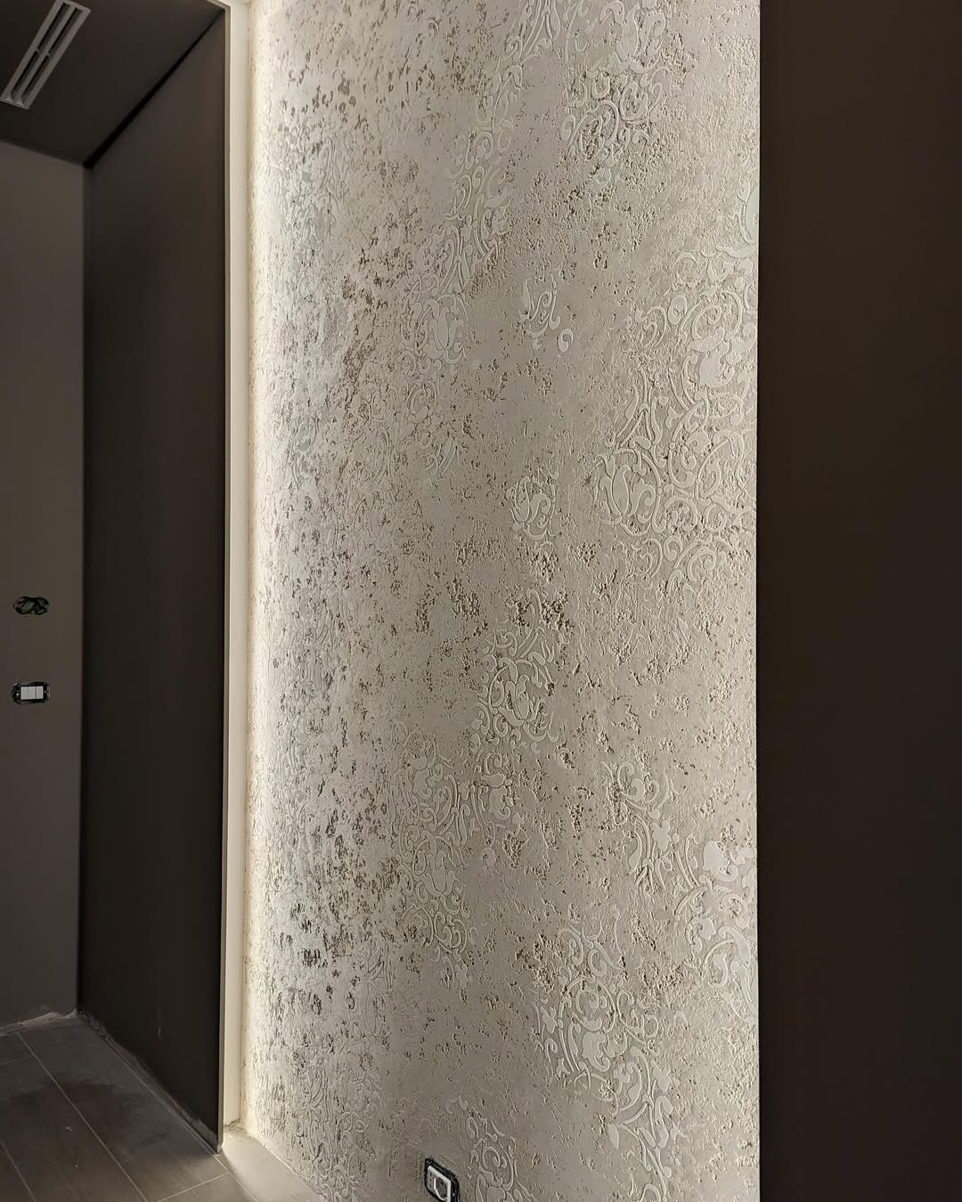 Oriental motifs in a modern version - stencil DFA for decorative decoration 0.3-1 mm (V000021-d)
