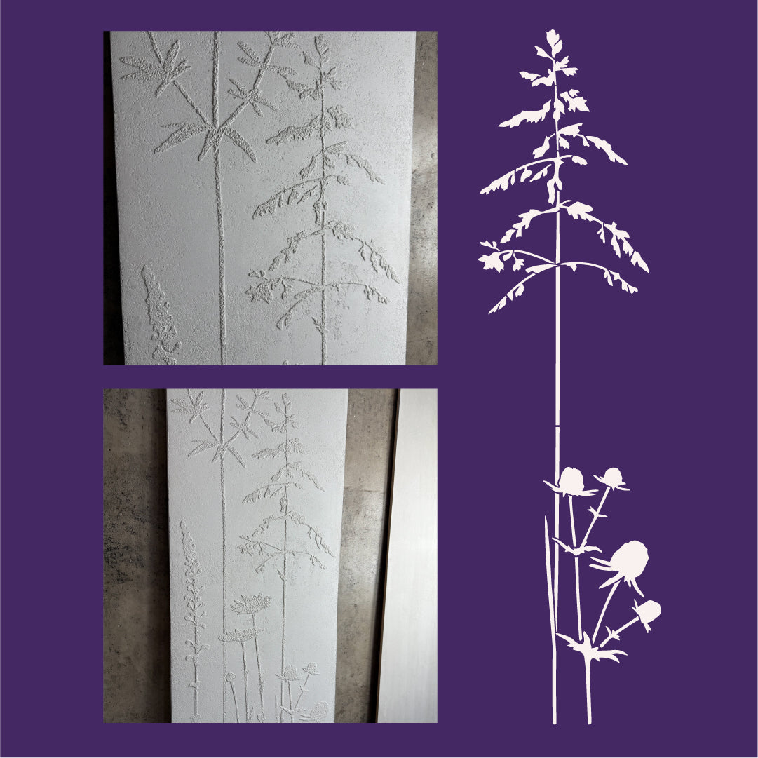 Wall decor with natural motifs DFA - simple, fast, beautiful 0.3-1 mm (Р00170)