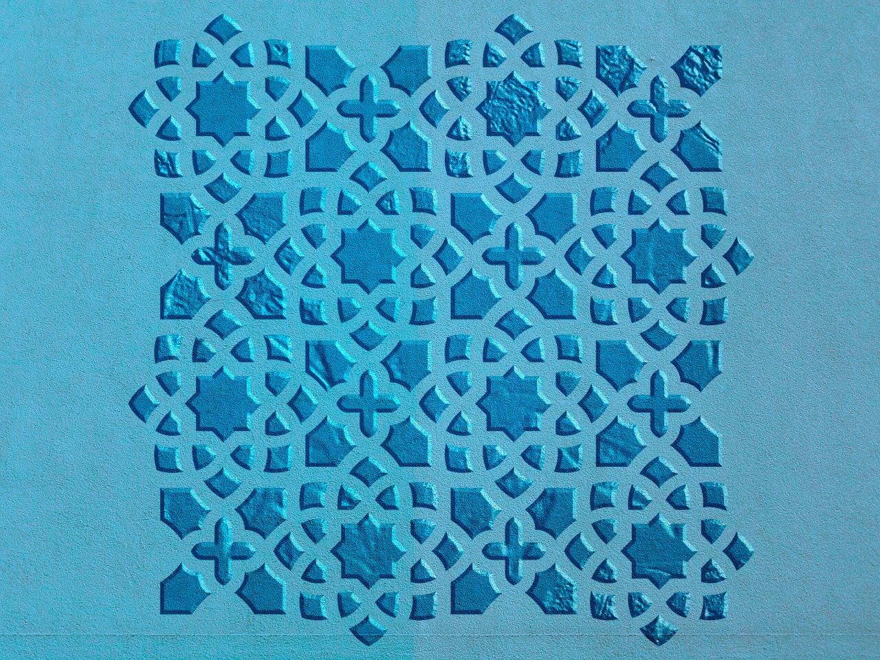 Elegant Oriental Ornament: DFA Stencil for Exquisite Decor 0.3-1mm (V00080)