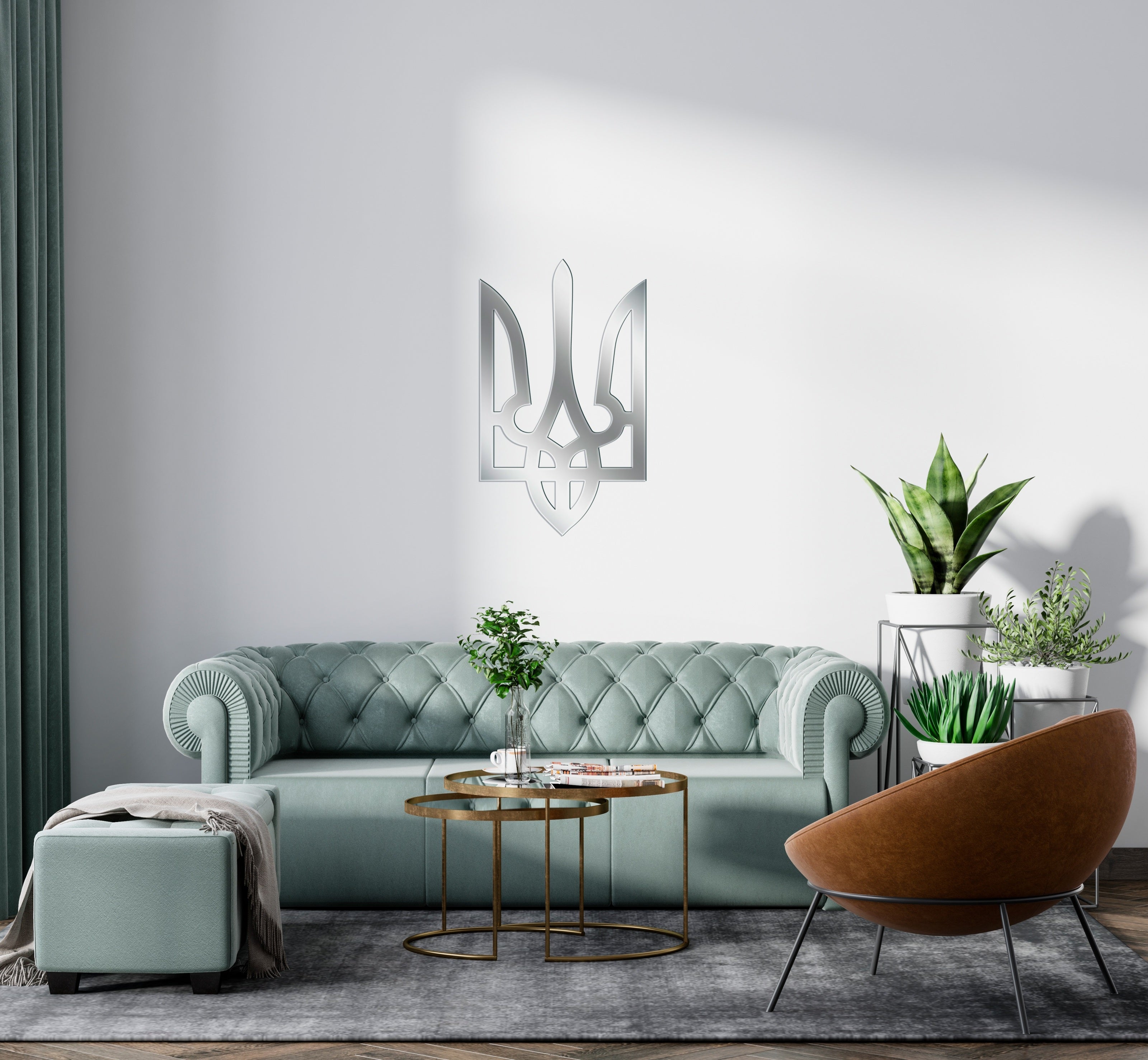 Interior with history: DFA Mirror Trident as a symbol of the nation's strength (YA00017)