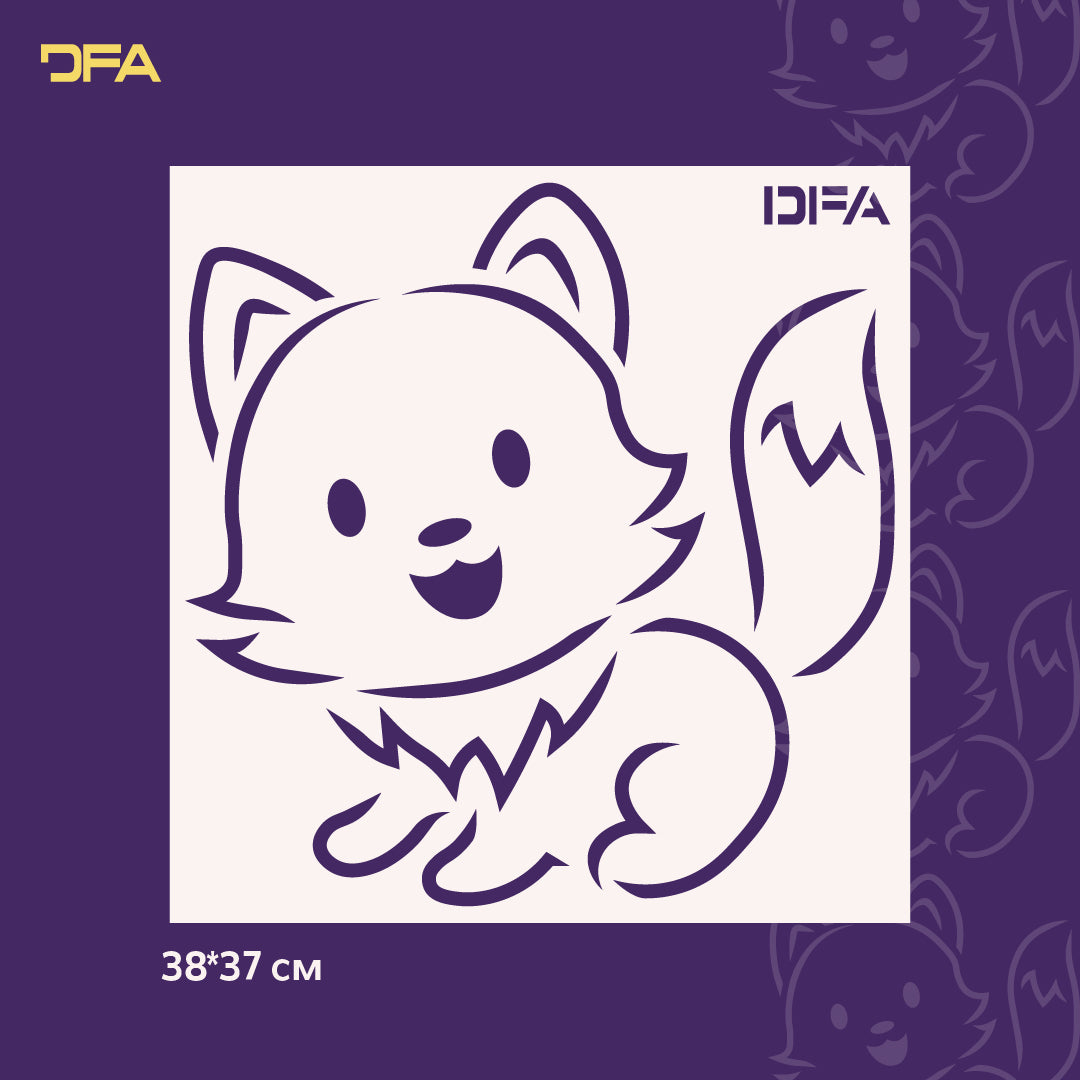 DFA children's reusable stencil for plaster and paint 0.3-1mm (E00057)