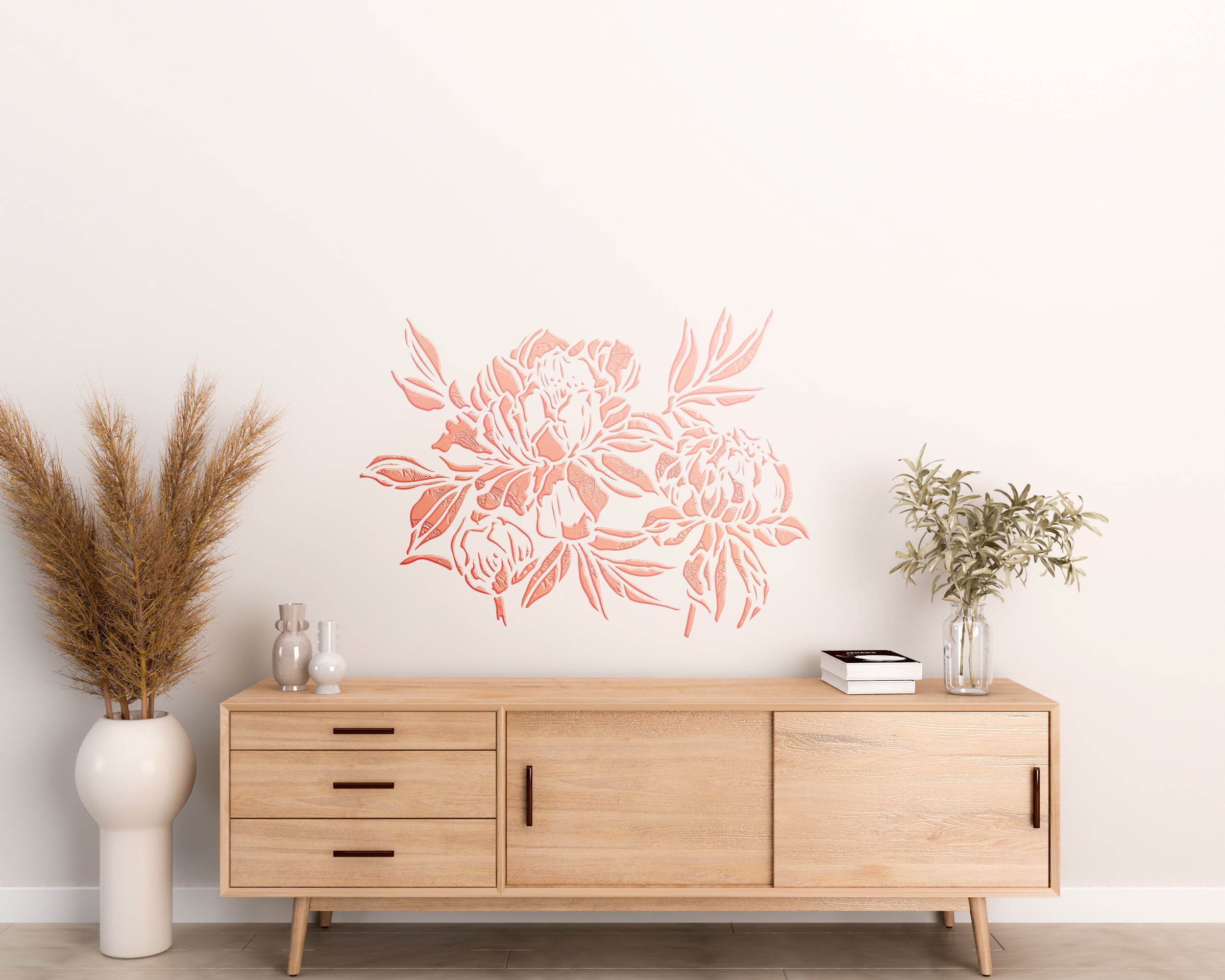 DFA nature stencil for walls for plaster and paint 0.3-1mm (P00140)