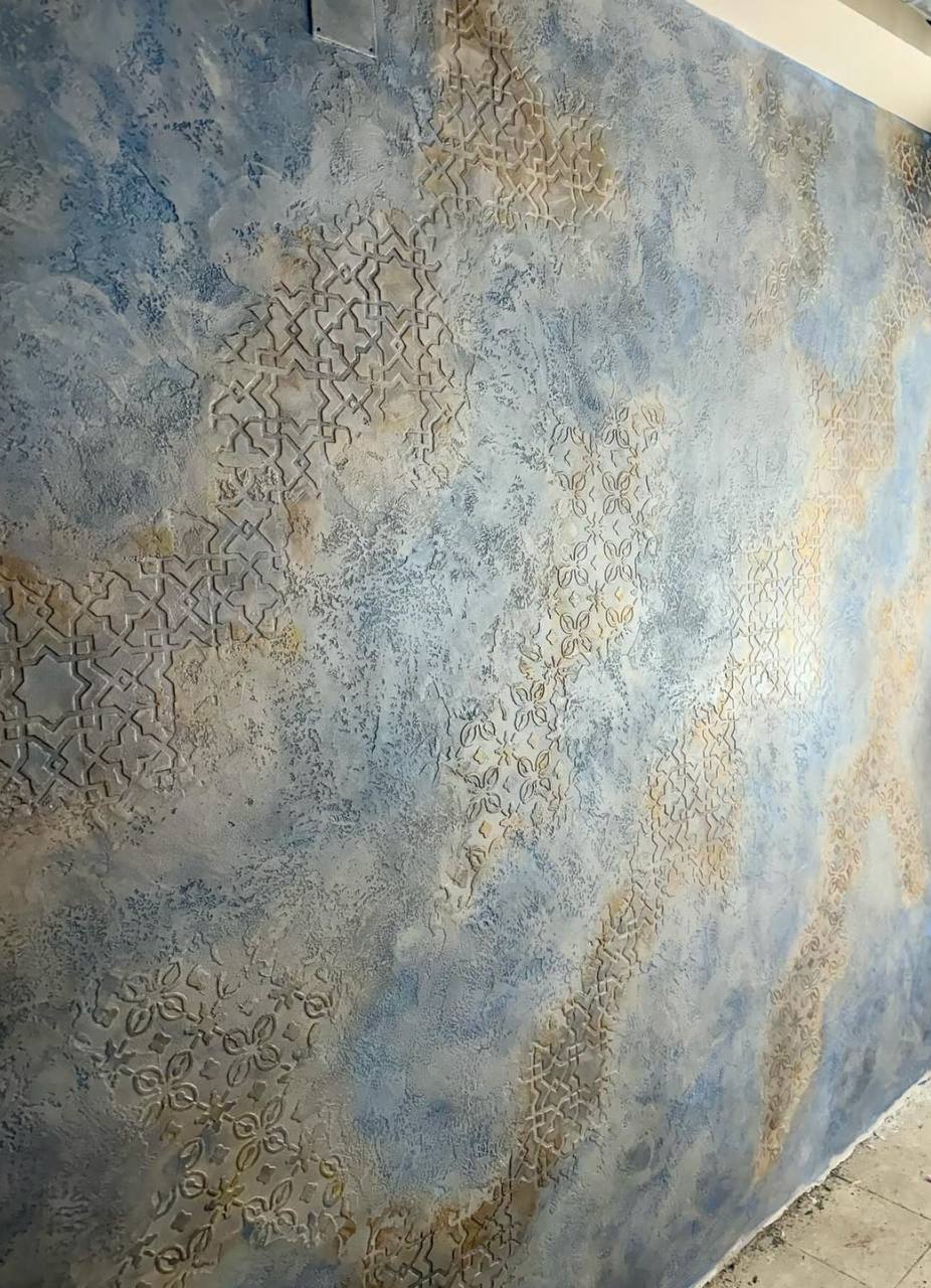 Exotics of the East in your home: DFA stencil for paint and plaster 0.3-1 mm (V00072)