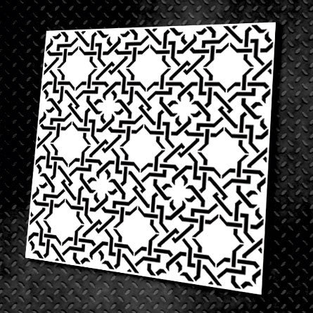 Stencil DFA for walls Geometry for plaster and paint 0.3-1mm (G00015)