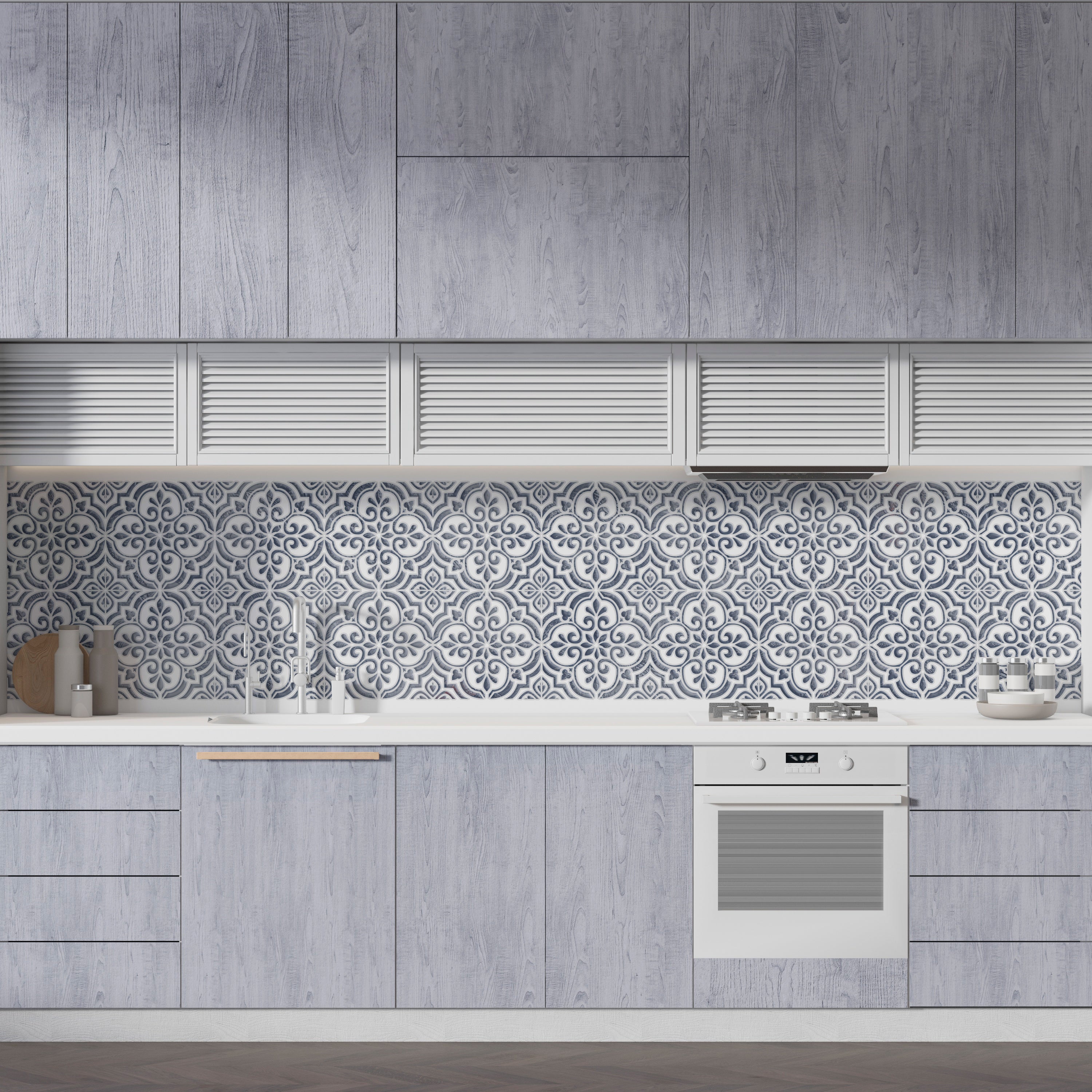 Square patterns for modern interiors – DFA stencil 0.3-1 mm (K00133)