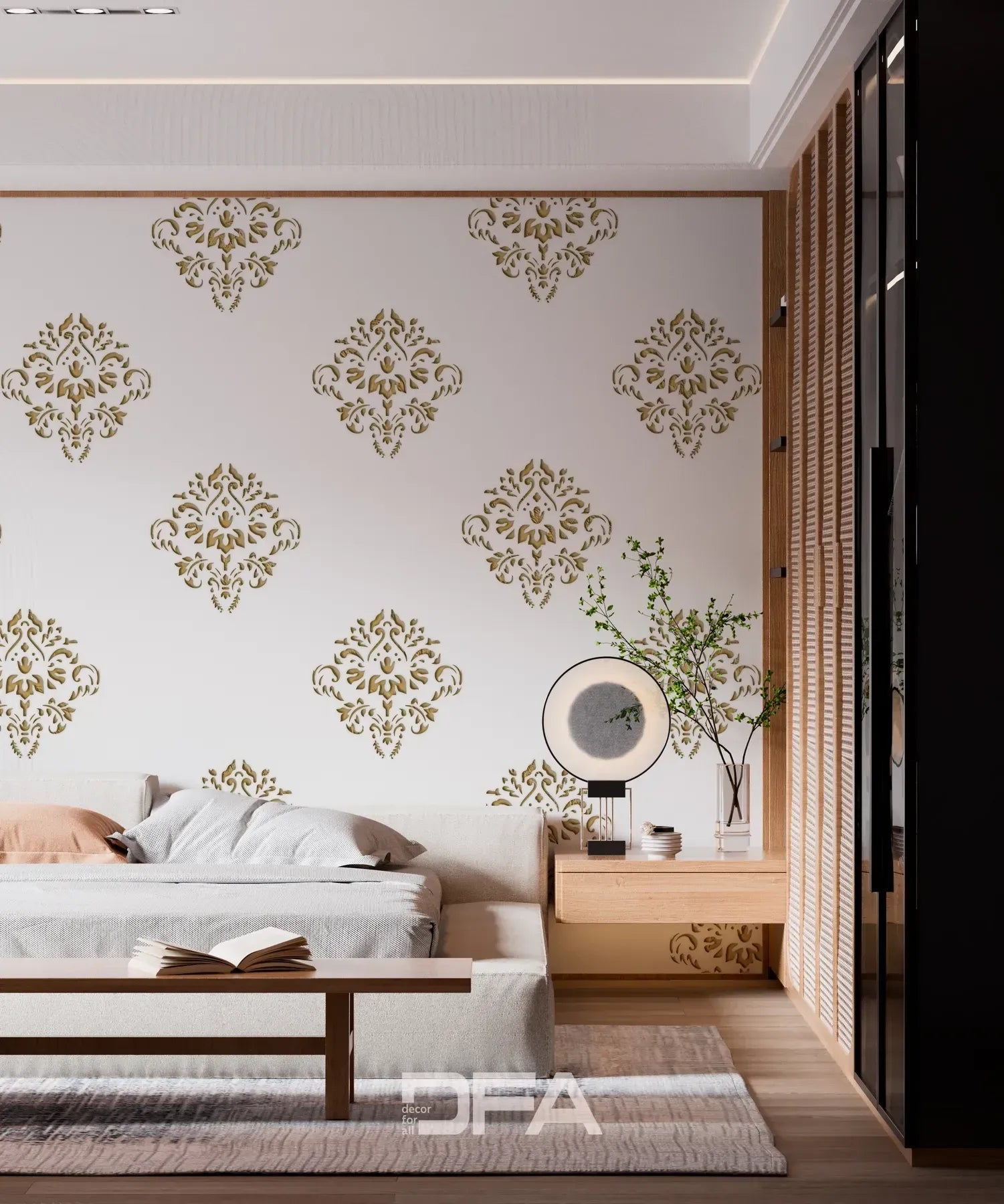 DFA Damascus – create sophisticated decorative patterns on walls 0.3-1 mm (D00071)