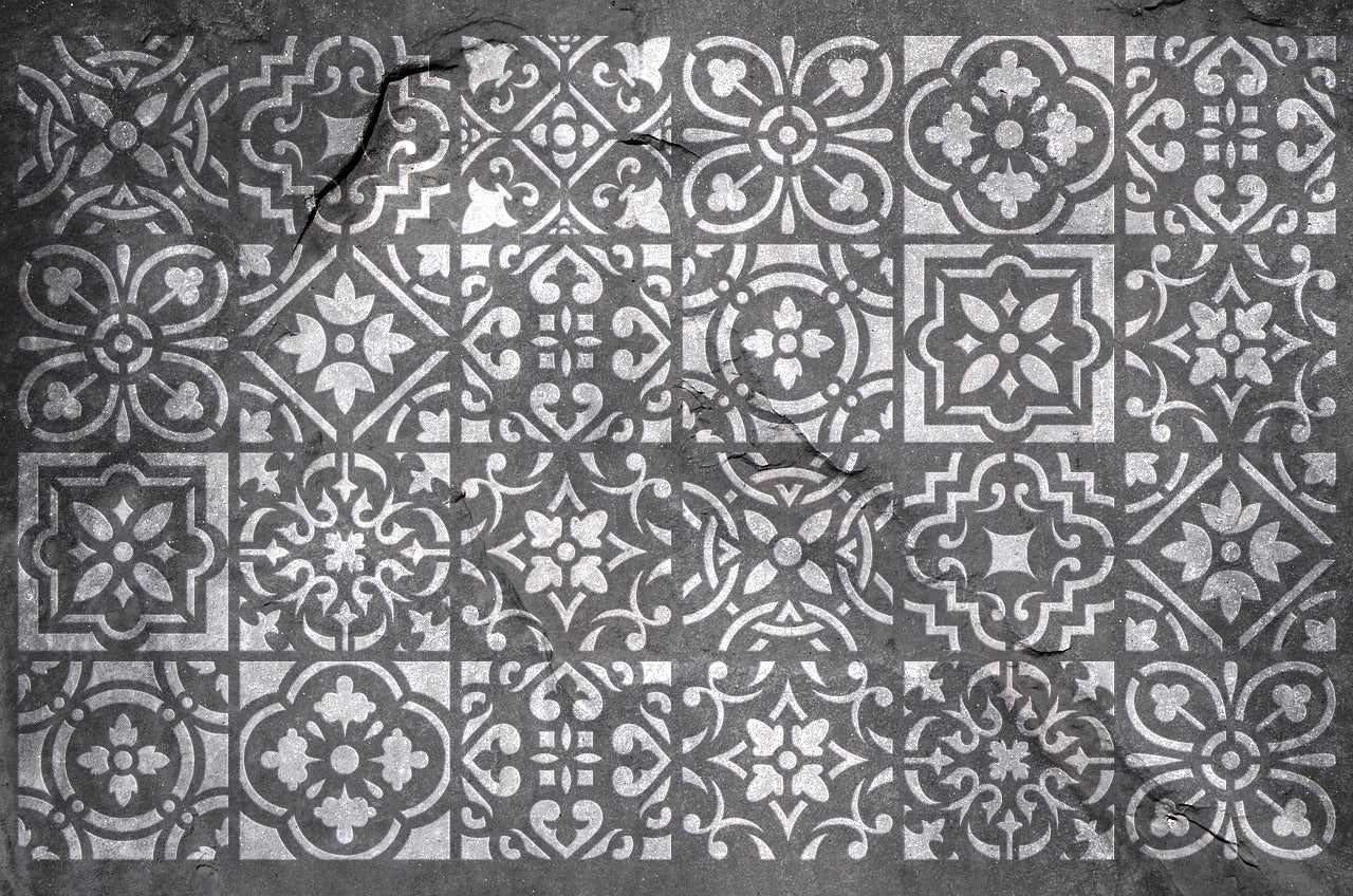 Stencil DFA Square pattern for plaster and paint 0.3-1mm (K00110)