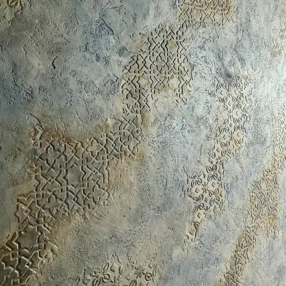 Exotics of the East in your home: DFA stencil for paint and plaster 0.3-1 mm (V00072)
