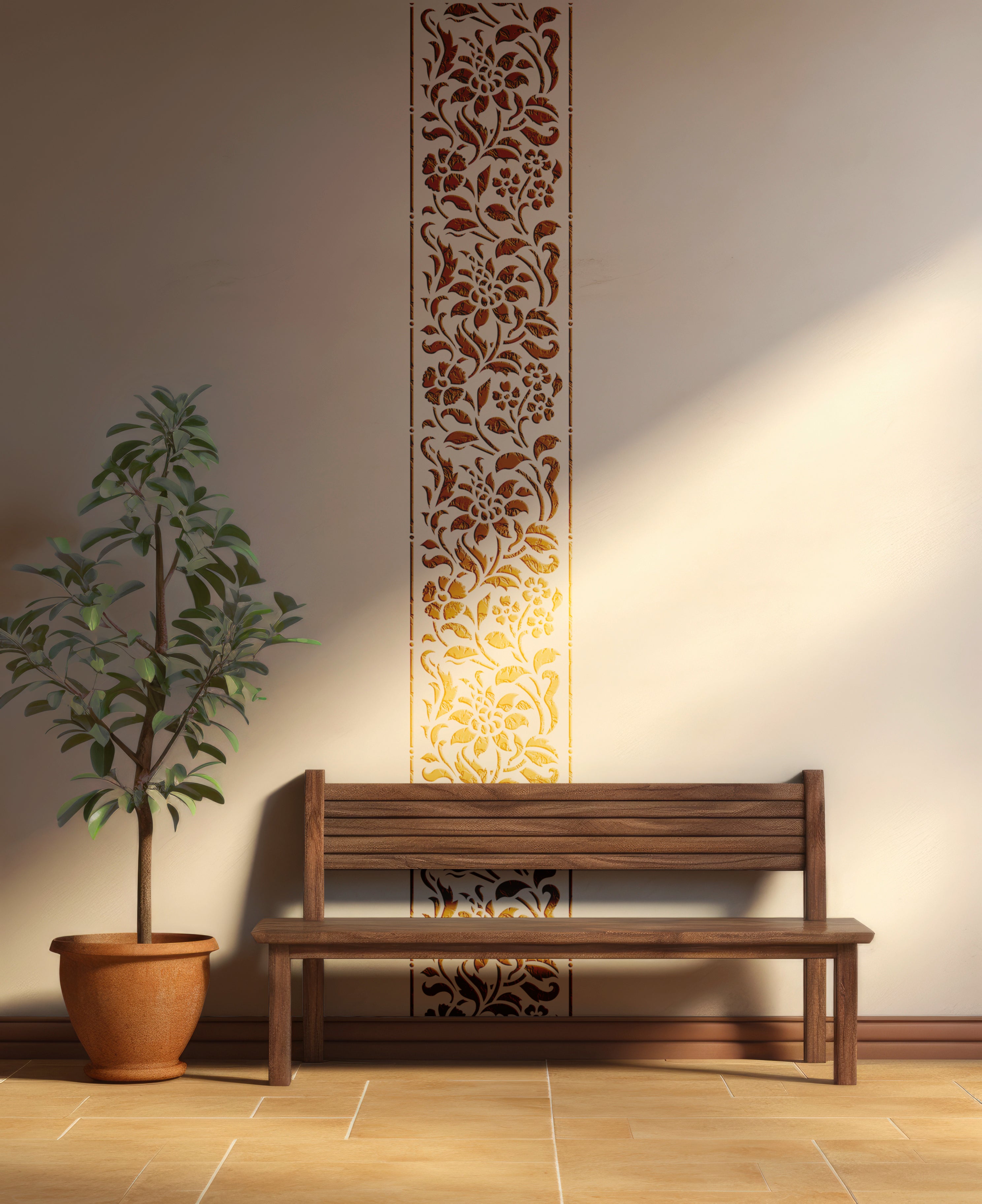 Stencil DFA Border for plaster and paint 0.3-1mm (B00065)