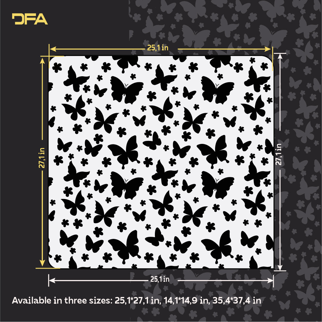Butterflies on the walls – a magical atmosphere for a children's room with DFA 0.3-1 mm (E00090)