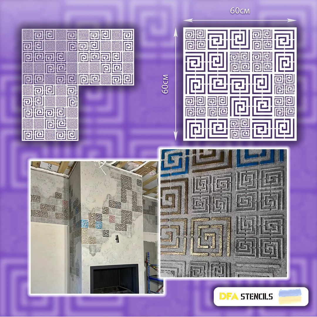 Update the interior with trendy geometric patterns DFA Geometry 0.3-1 mm (G00092)