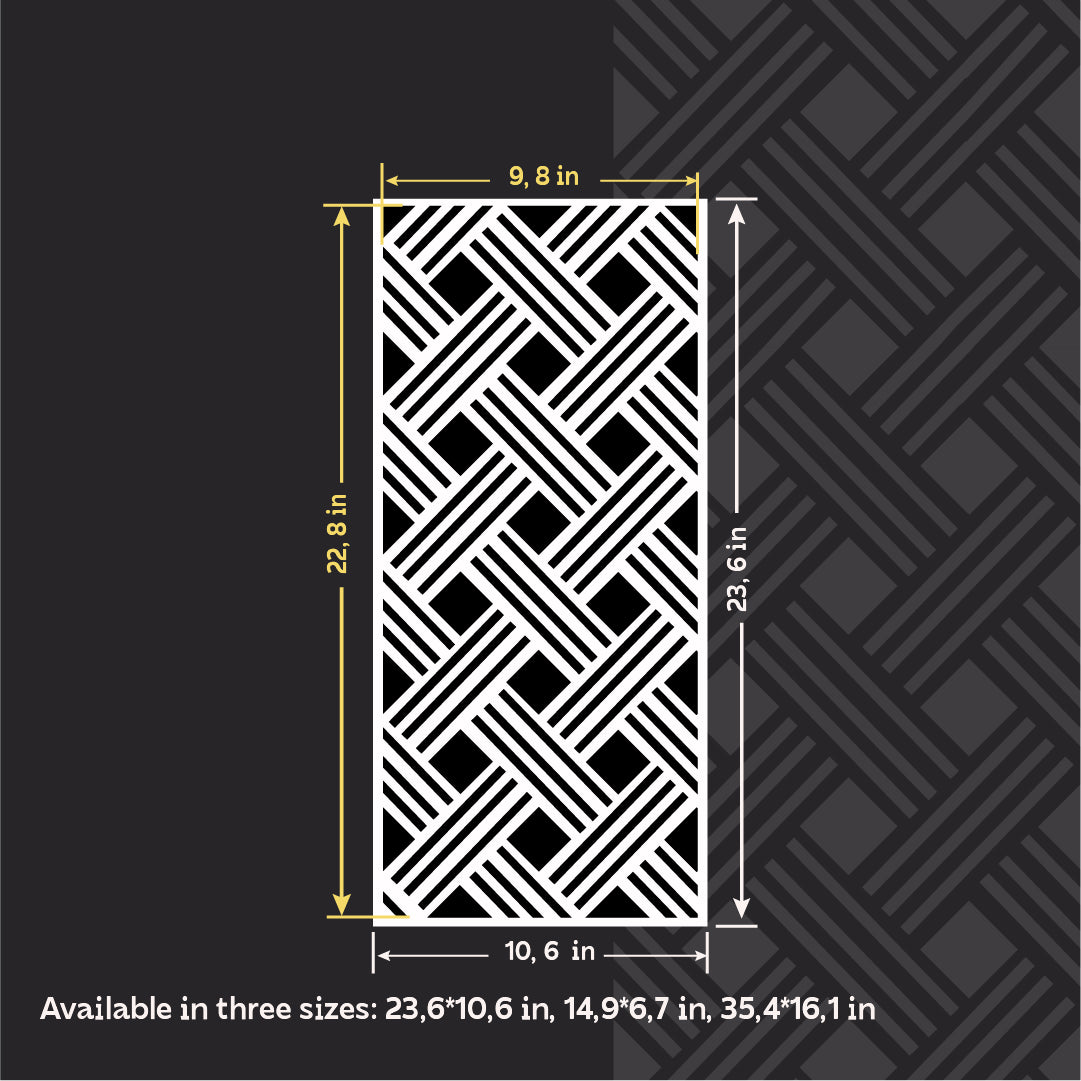 Instant Transformation: DFA Geometry Stencil for Modern Design 0.3-1 mm (G00157)