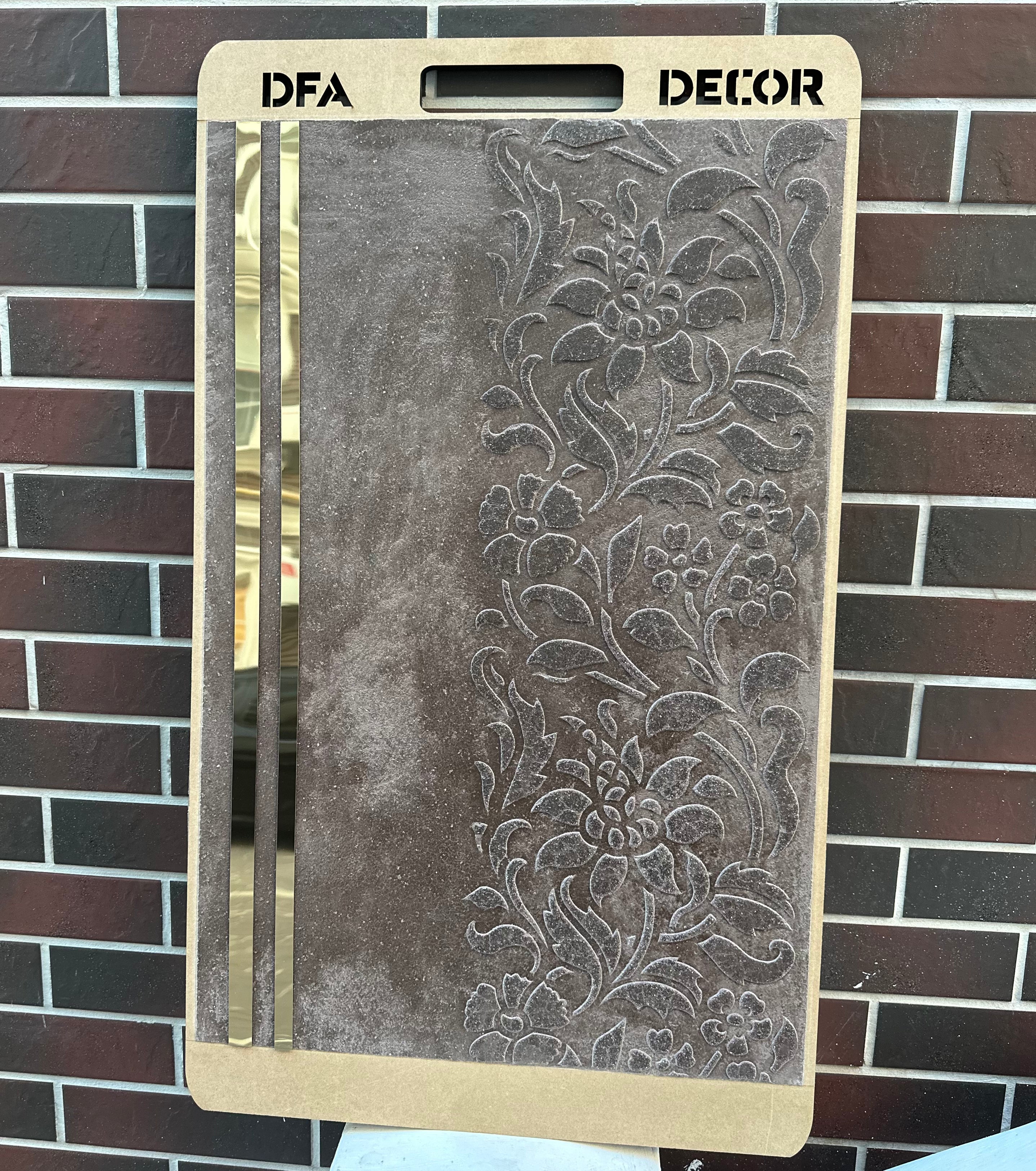 Stencil DFA Border for plaster and paint 0.3-1mm (B00065)