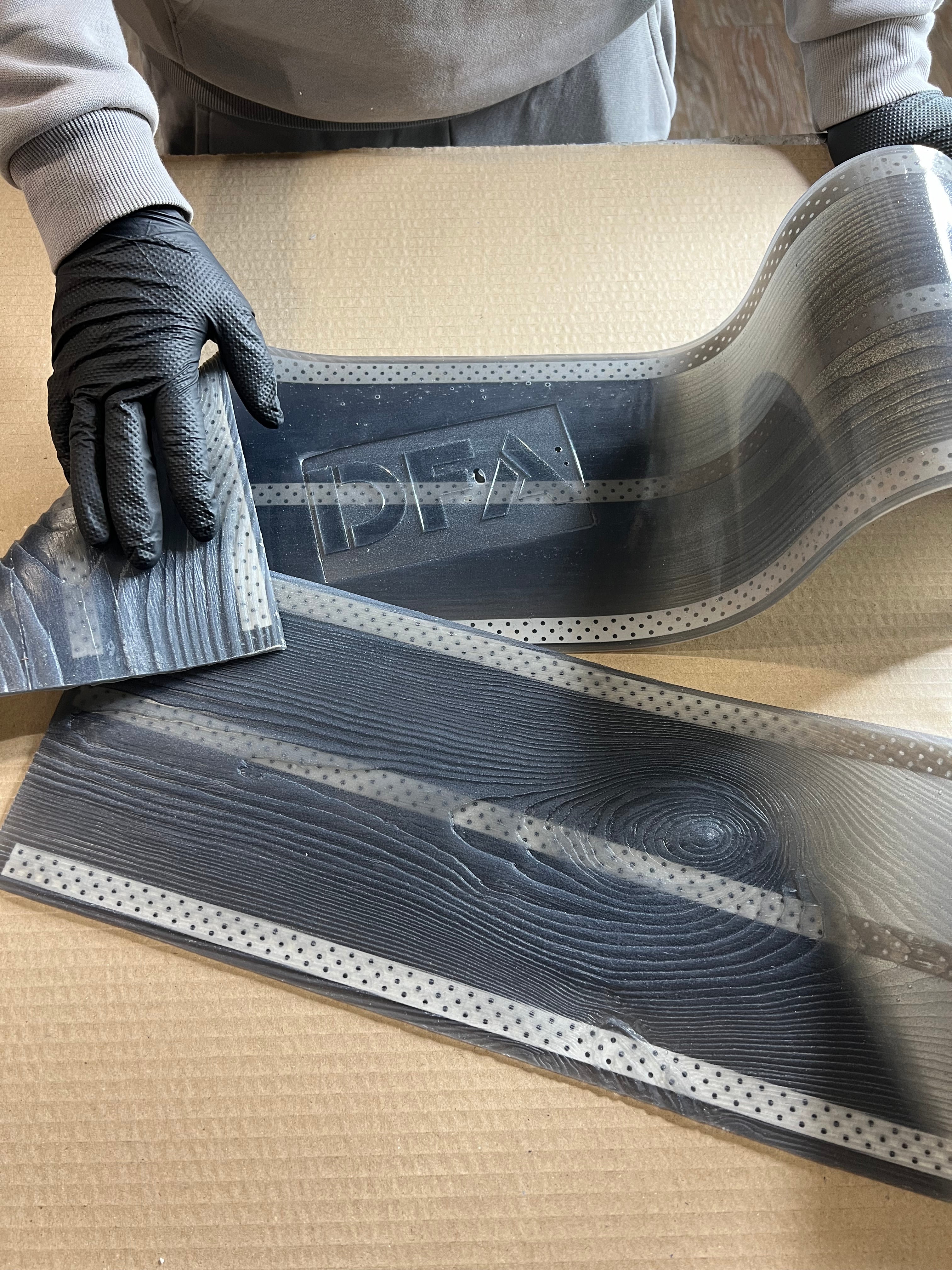 Silicone impression for decoration Tree 1 (black) W00021