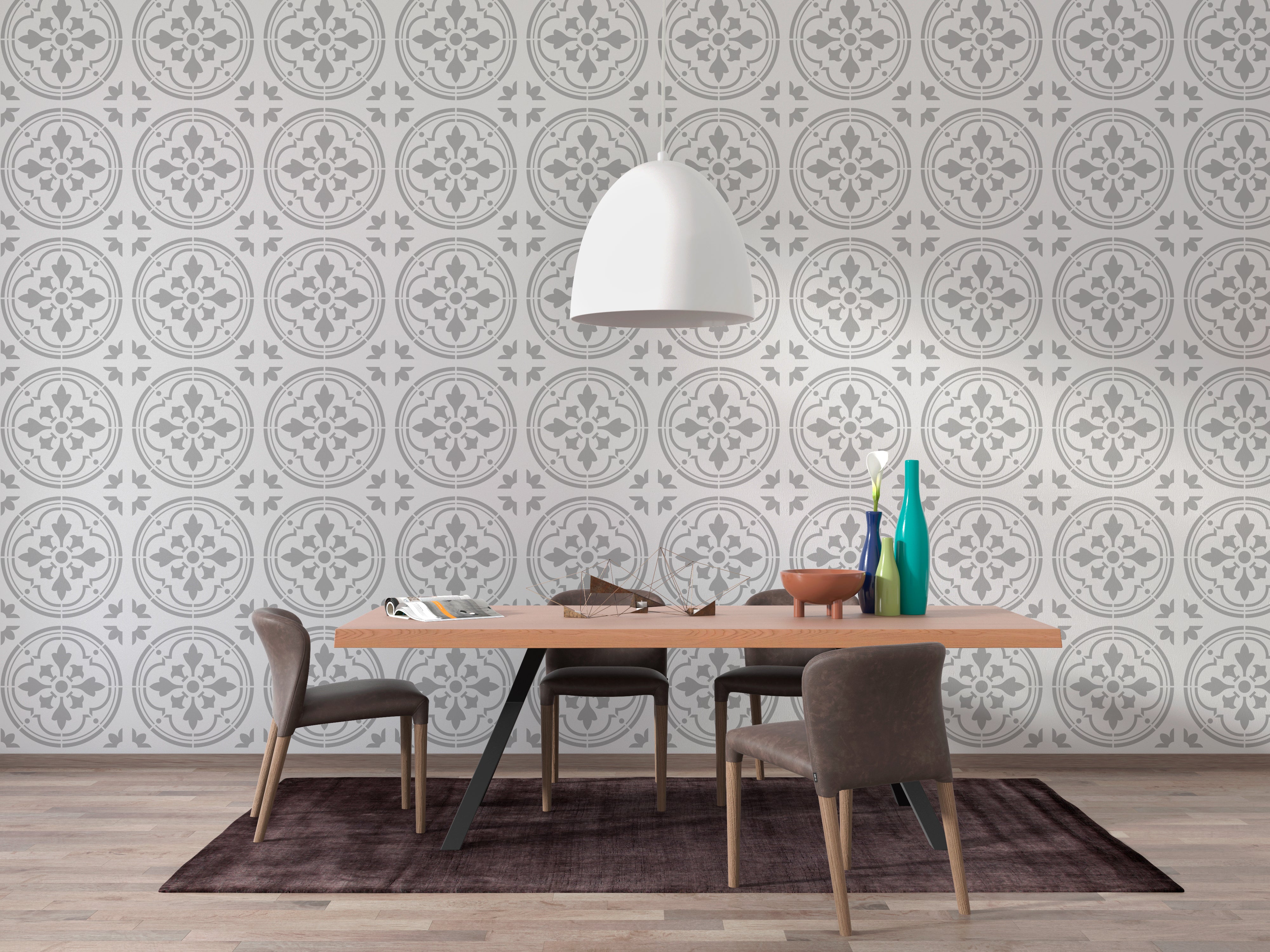 Stencil DFA Square pattern, for plaster and paint 0.3-1mm (K00095)