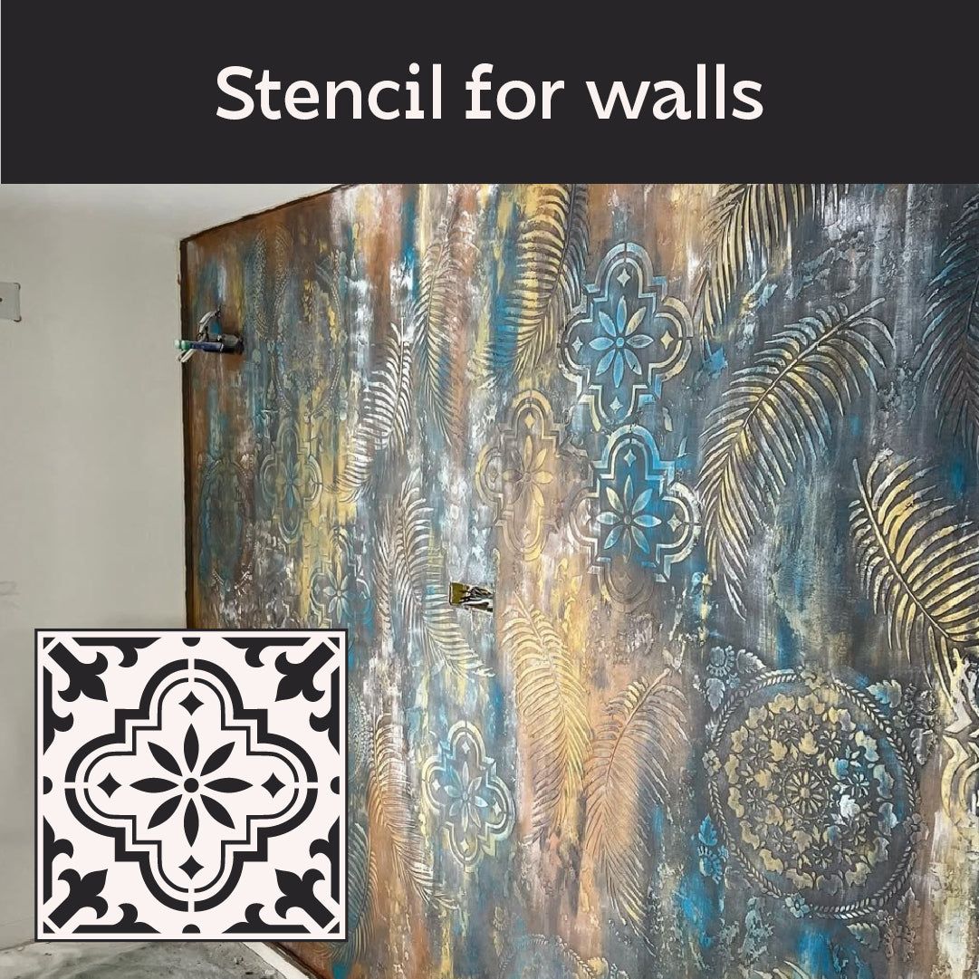 Luxury Interior DFA Stencil Square Pattern 0.3-1mm (K00116)