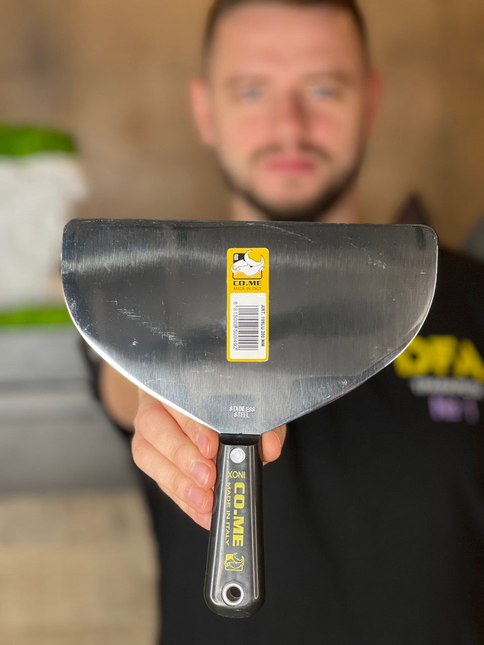 CO.ME 200 mm paint spatula