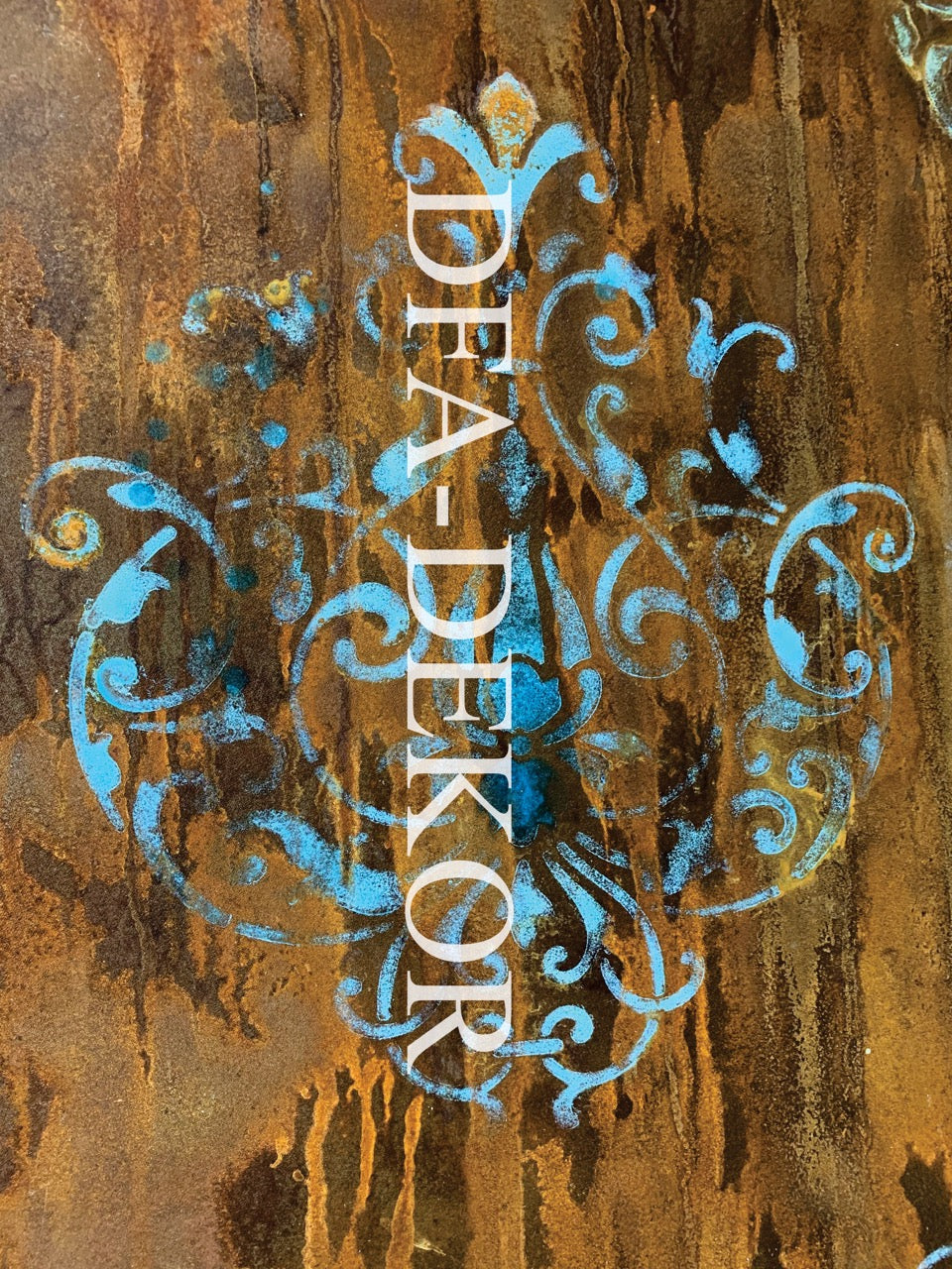 Stencil DFA Damascus, for plaster and paint 0.3-1 mv (D00008)