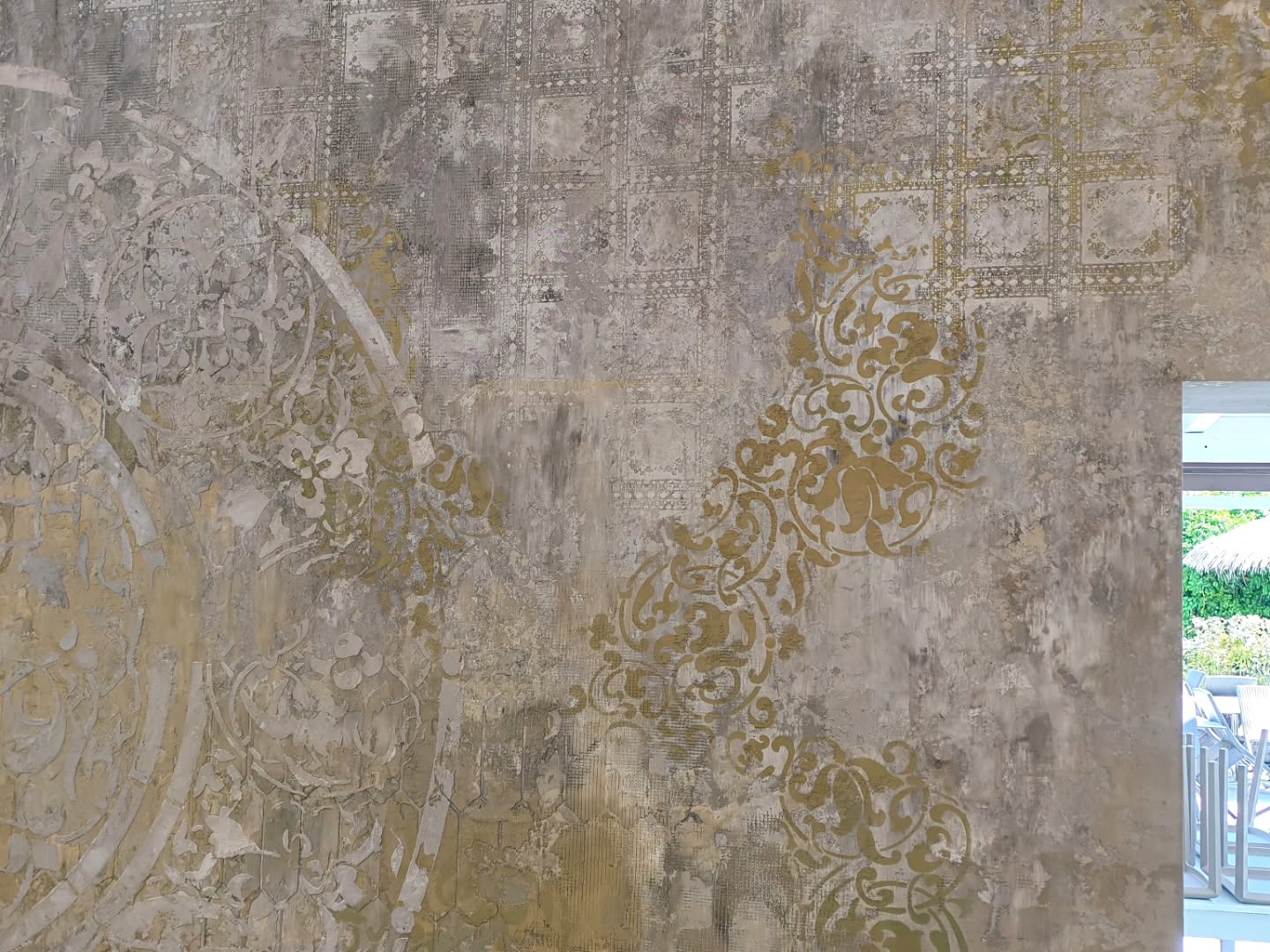 DFA set of 3 stencils: Oriental motifs + Round patterns + Geometry – decor for paint and plaster 0.3-1 mm (N00156)
