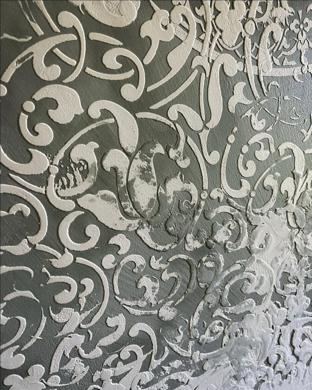 DFA Stencils for walls (Square 131 + Round 14 + Eastern 21) for plaster and paint 0.3-1 mm (N00127)