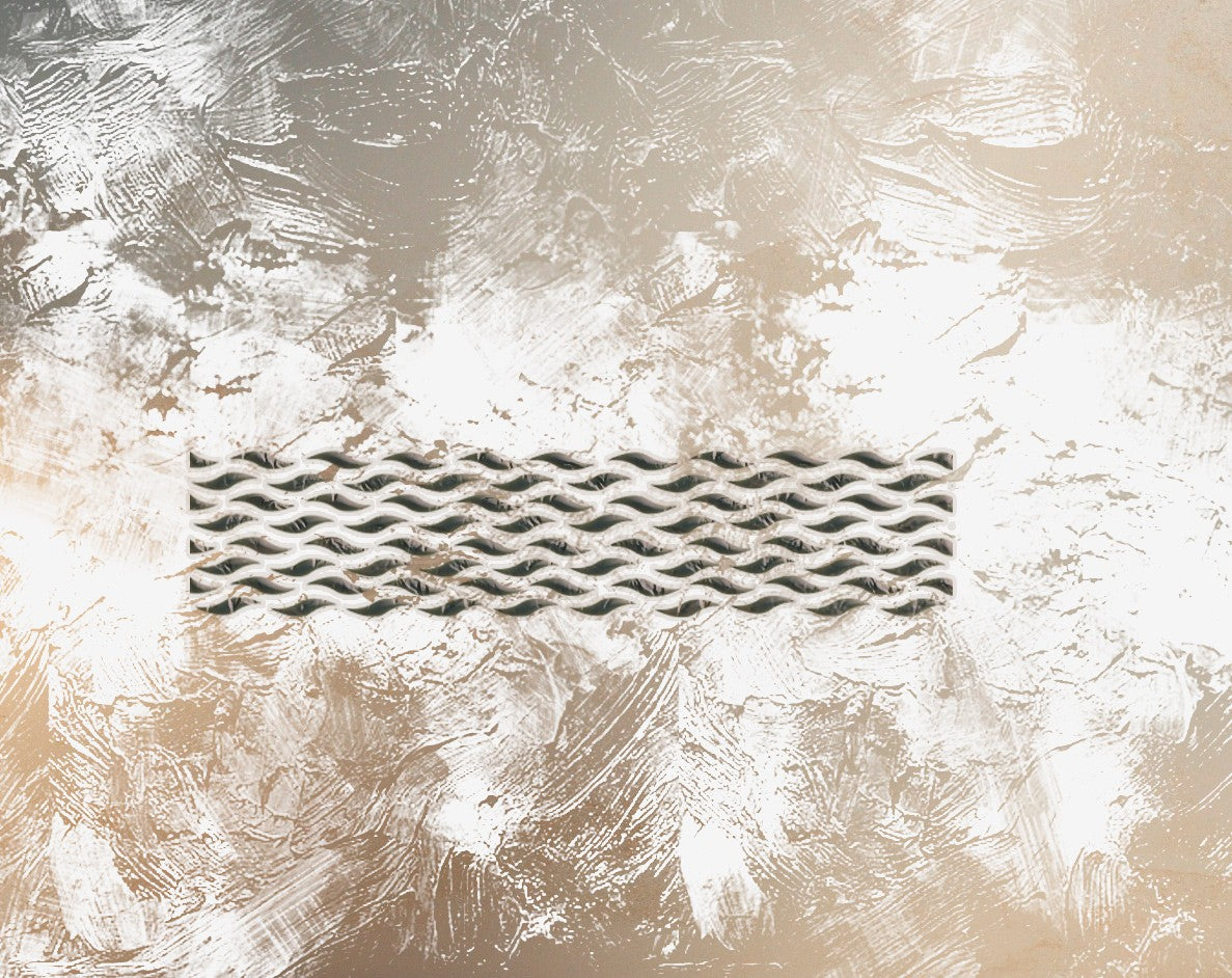 Elegant border decor with DFA stencil 0.3-1 mm (B00093)