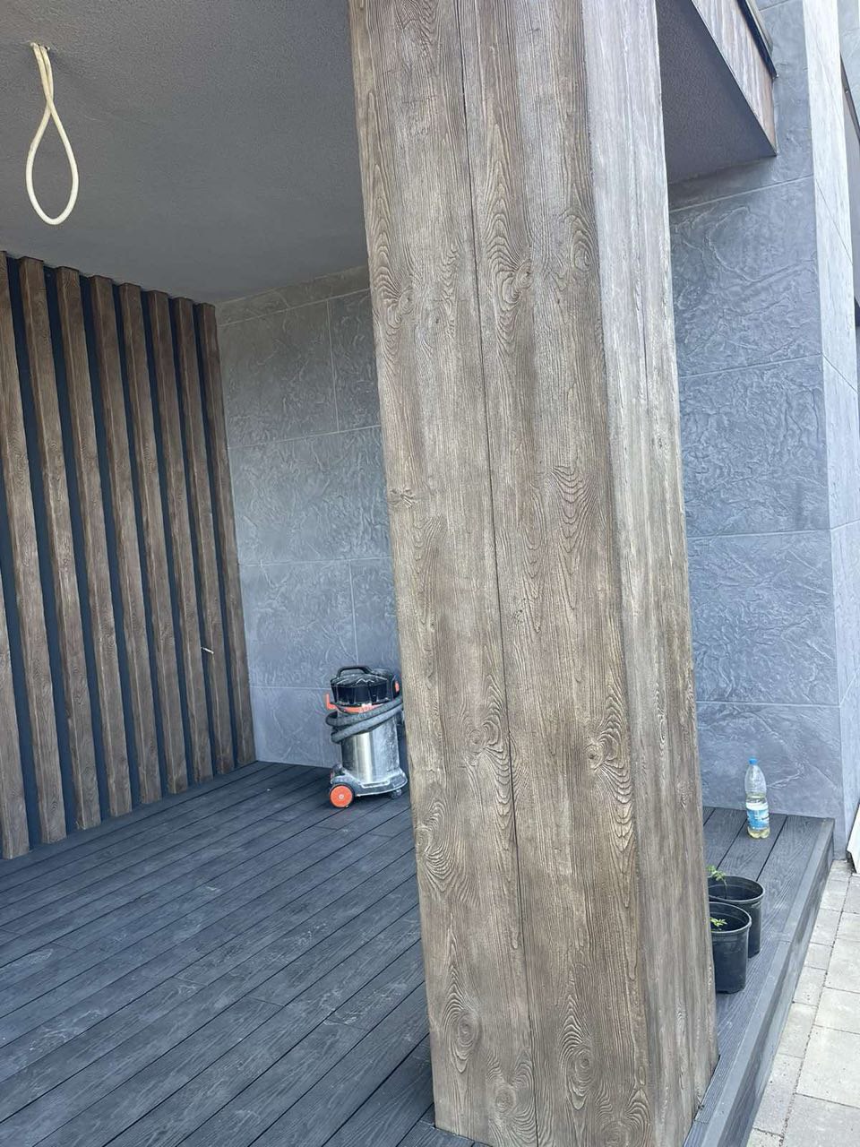 Facade work