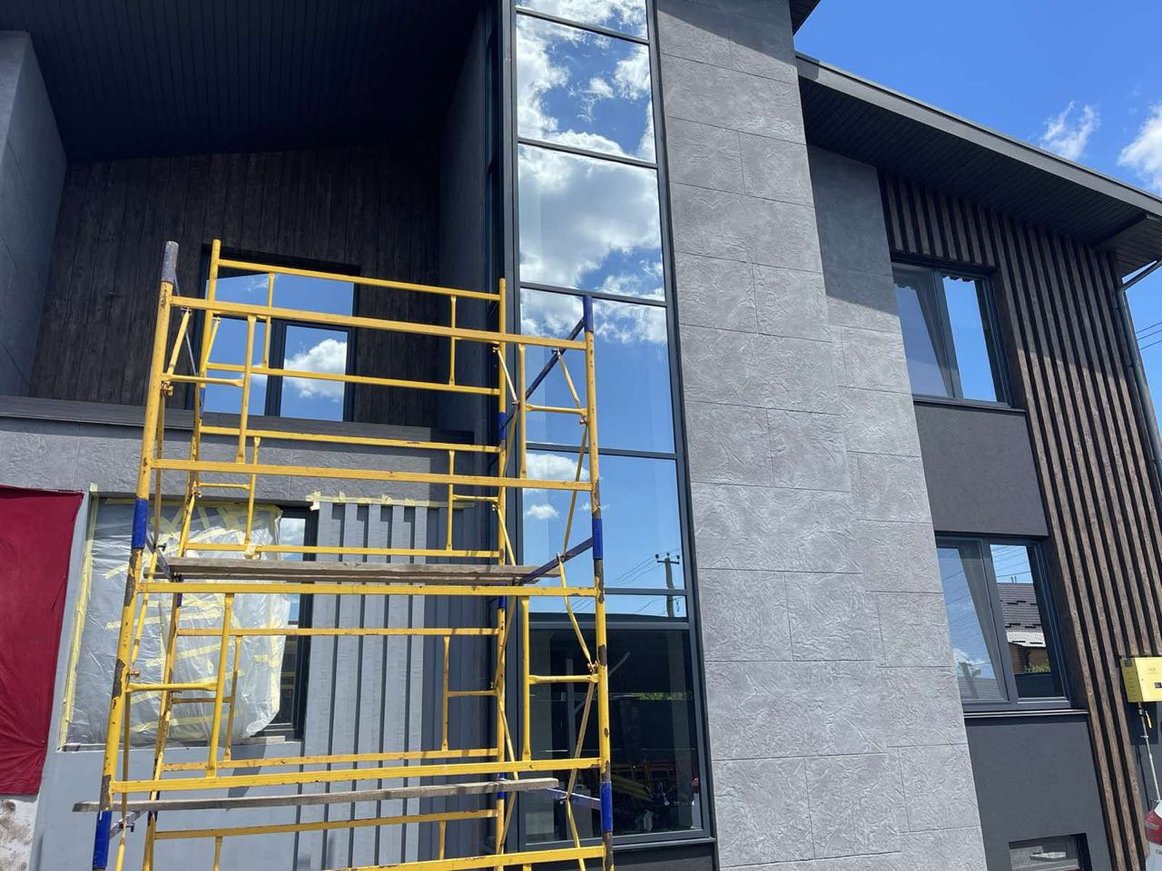Facade works