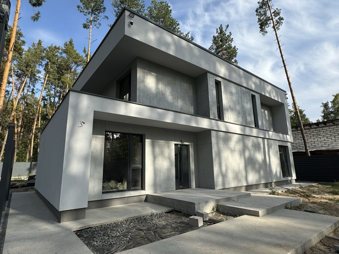 Facade works