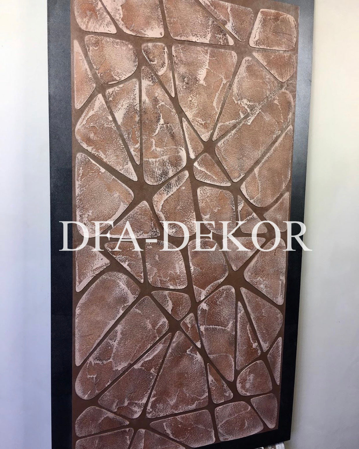 Stencil DFA reusable for decorative plaster Geometry Web for plaster and paint 0.3-1mm (G00052)
