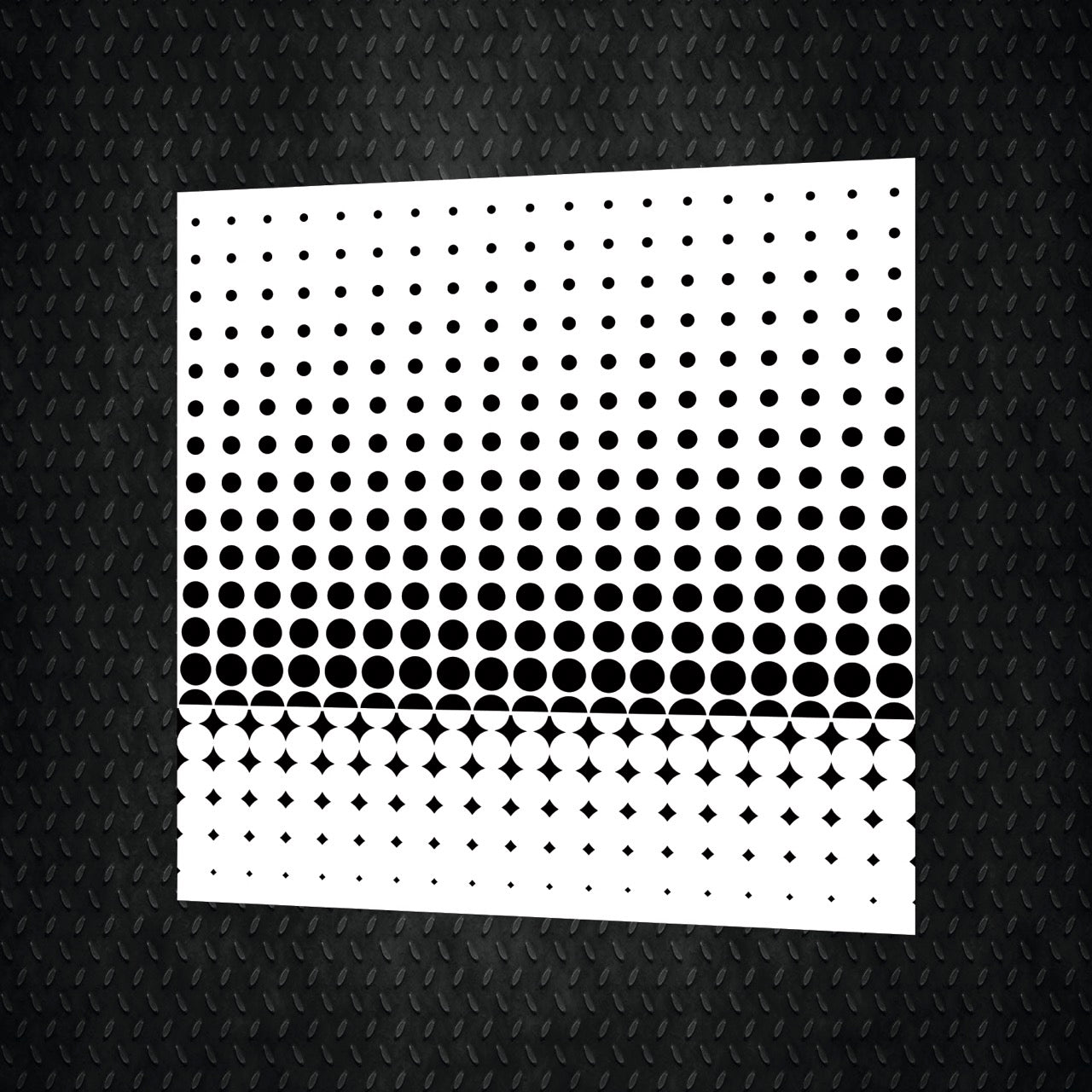 Stencil DFA for decoration Geometry for plaster and paint 0.3-1mm (G00095)
