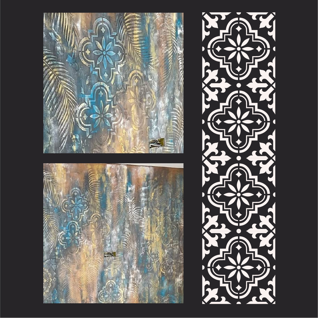 Luxury Interior DFA Stencil Square Pattern 0.3-1mm (K00116)