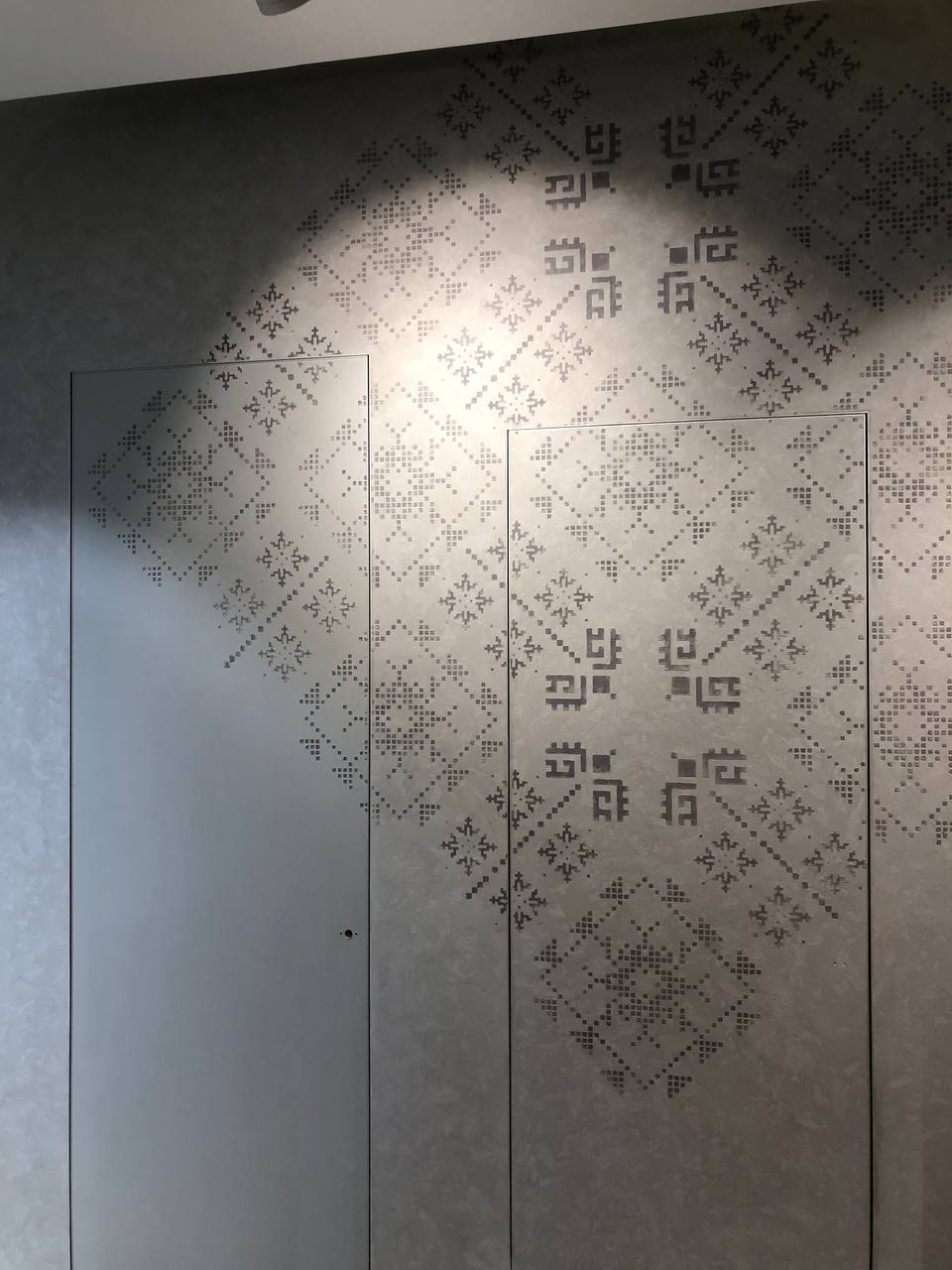 Ethno Stencil DFA Embroidery for putty and paint 0.3-1mm (Z00017)