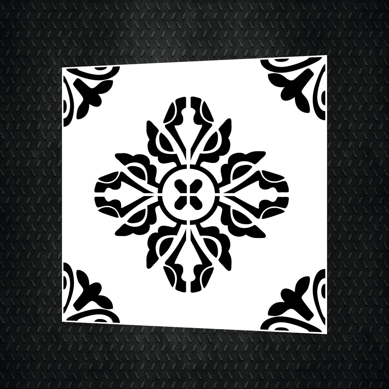 Stencil DFA Square pattern, for plaster and paint 0.3-1mm (K00070)