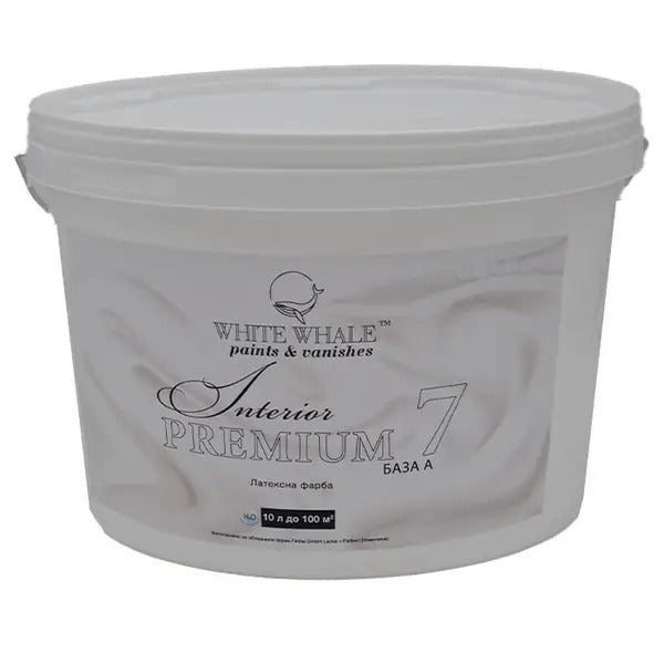 Latex paint "Interior Premium 7", base A 10 l