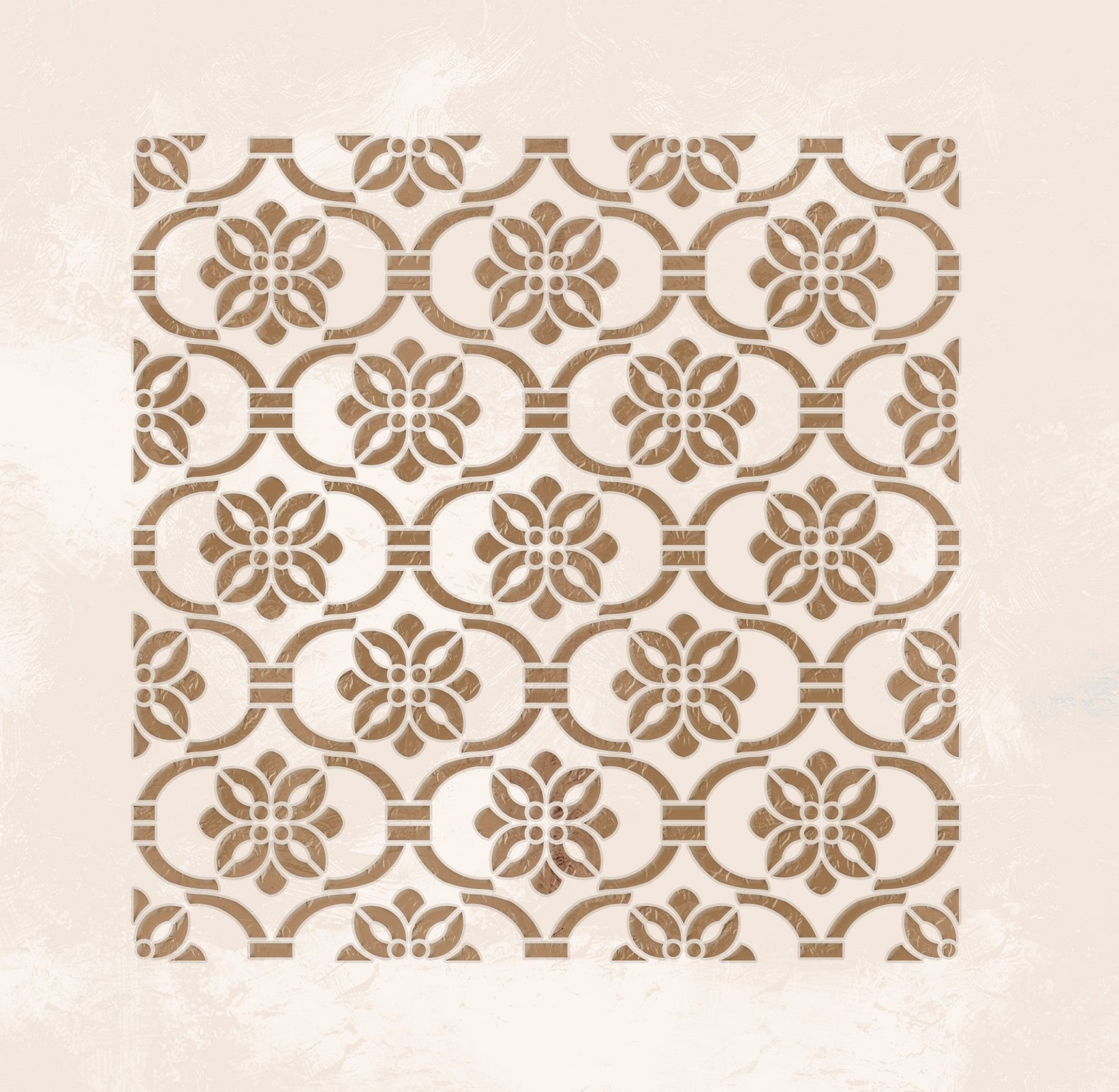 Easy creation of oriental decor with DFA stencil 0.3-1 mm (V00086)