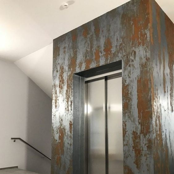 Master class: Metals PRO - (use of natural metals in loft interiors, oxidation and patination)