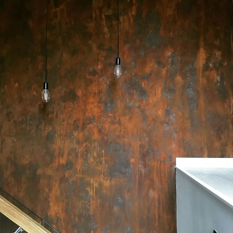 Master class: Metals PRO - (use of natural metals in loft interiors, oxidation and patination)