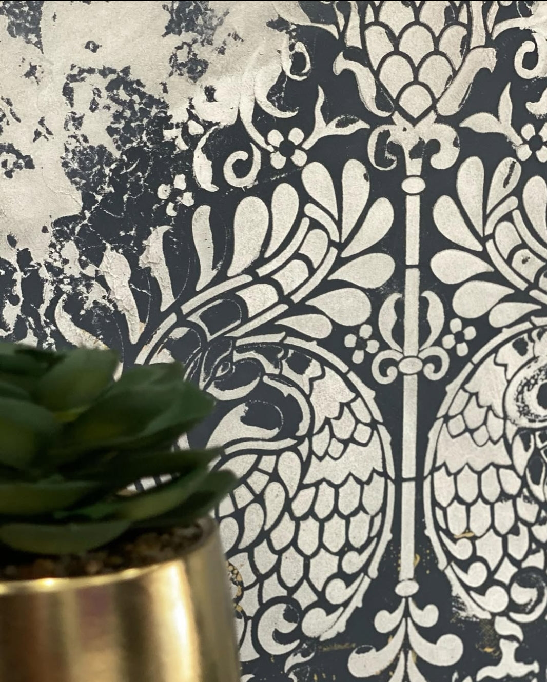 DFA wall decoration set (Square 13 + Damask 22 + Oriental 72) for plaster and paint 0.3-1 mm (N00072)