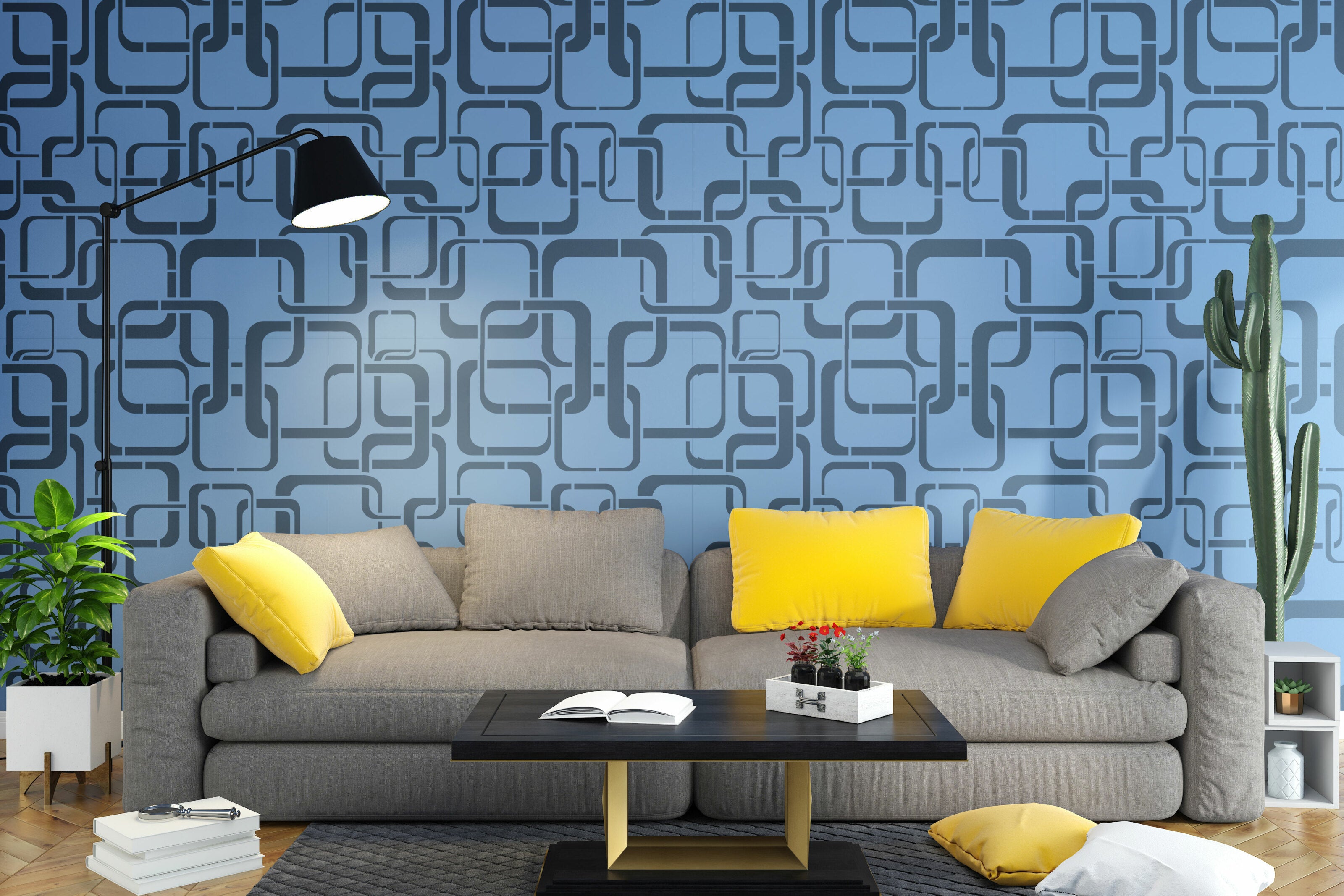 Set for decorating walls for plaster and paint 25 (Geometry 13 + Geometry 123) 0.3-1 mm (N00025)