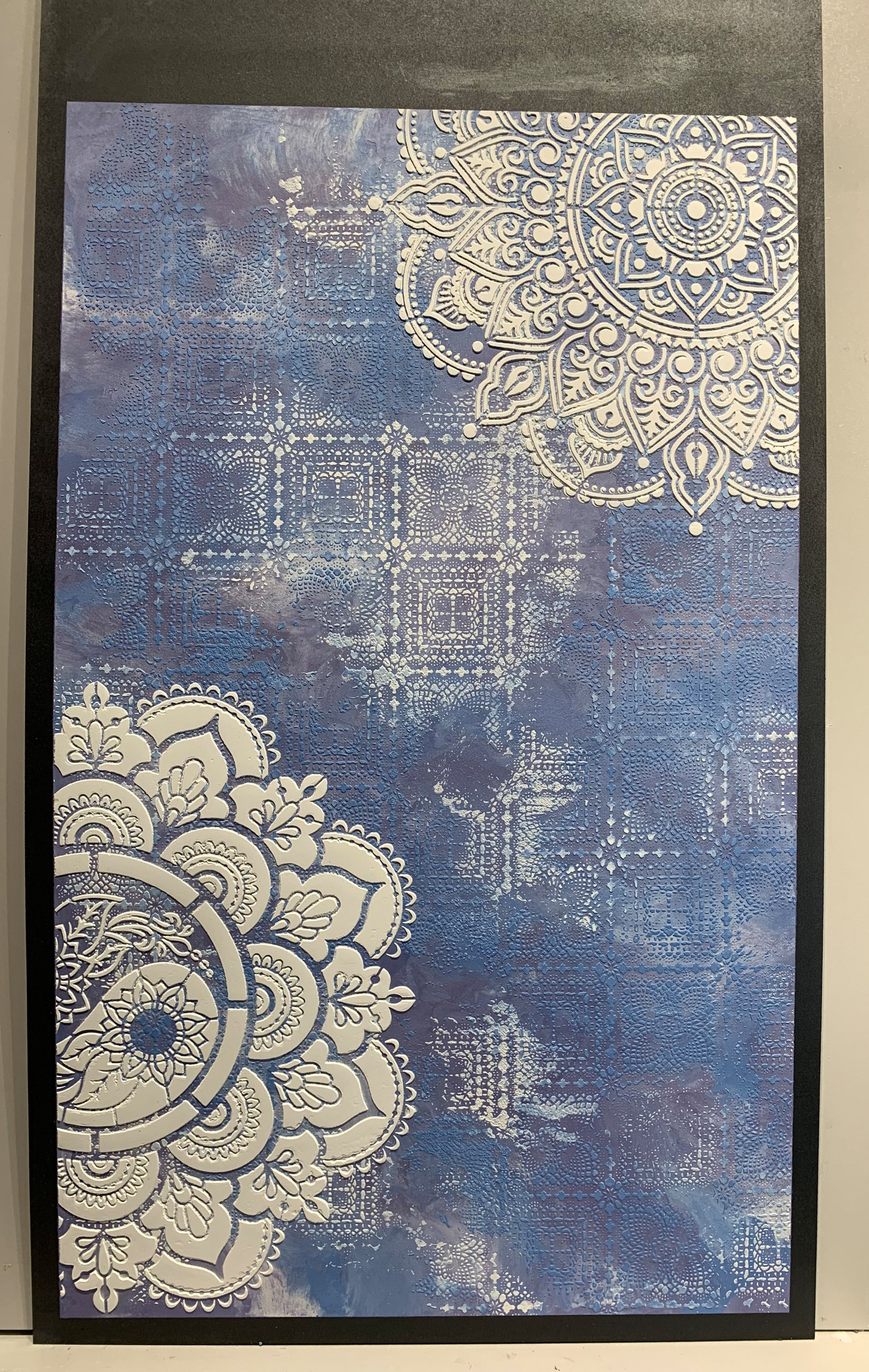 Wall decoration set for plaster and paint 30 (Round pattern 50 + Round pattern 26) 0.3-1 mm (N00030)