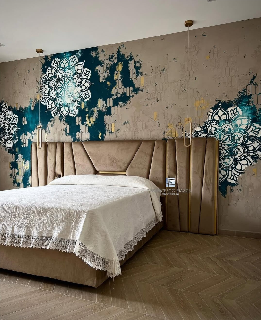 Set for wall decoration under plaster and paint 37 (Geometry 77 + Round pattern 93) 0.3-1 mm (N00037)