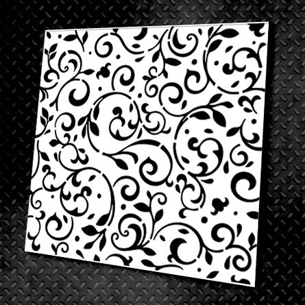 Wall decoration set for plaster and paint 8 Stencils DFA (Oriental pattern 18 + Damask 26) 0.3-1 mm (N00008)