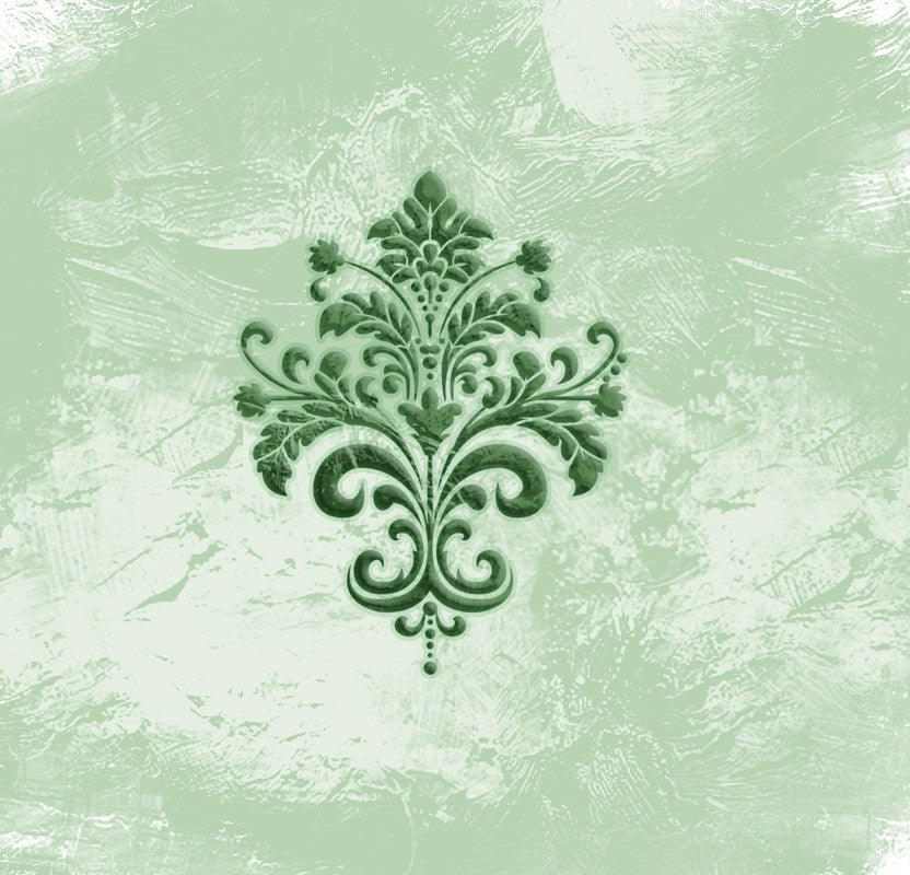 The luxury of the East in your home: Original Damascus DFA stencil for wall decor 0.3-1 mm (D00072)