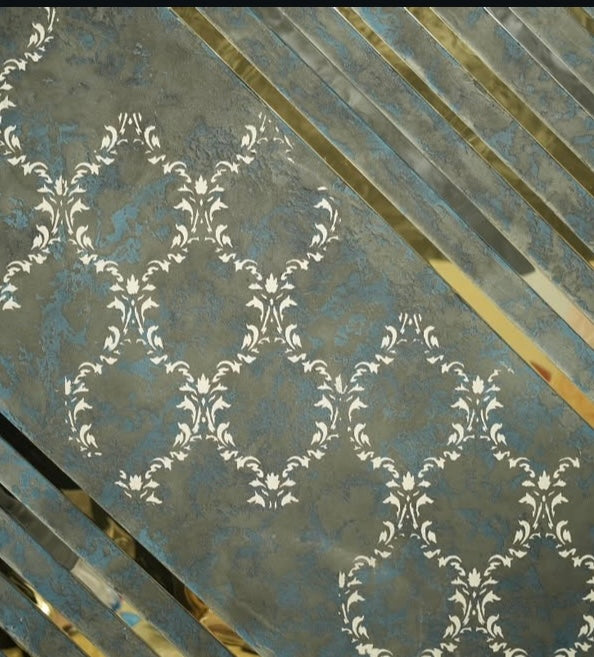 Eastern aesthetics in decoration - easy with reusable DFA stencil 0.3-1 mm (V00005)