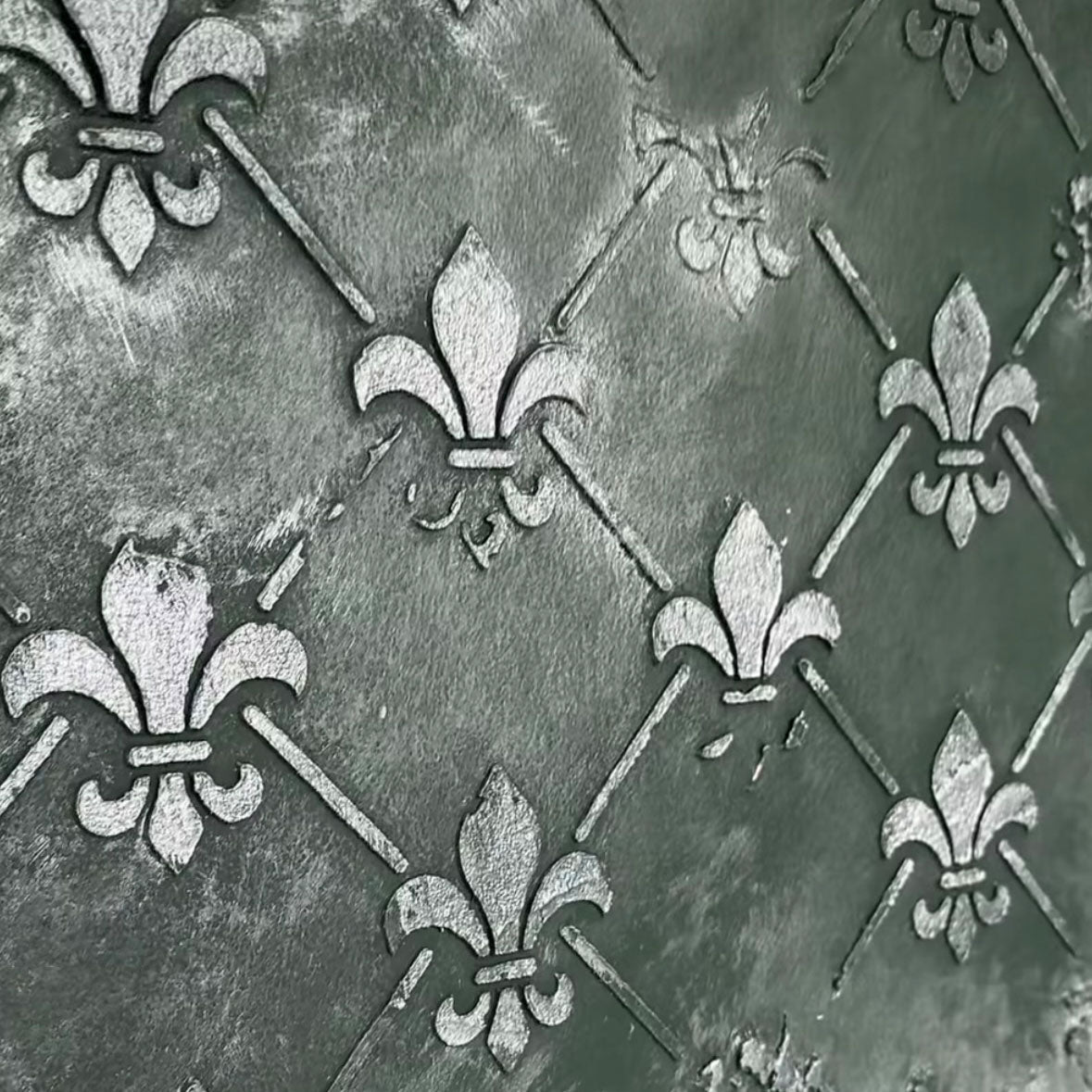 Oriental ornament easily and precisely - stencil DFA for paint and plaster 0.3-1 mm (V000010-d)